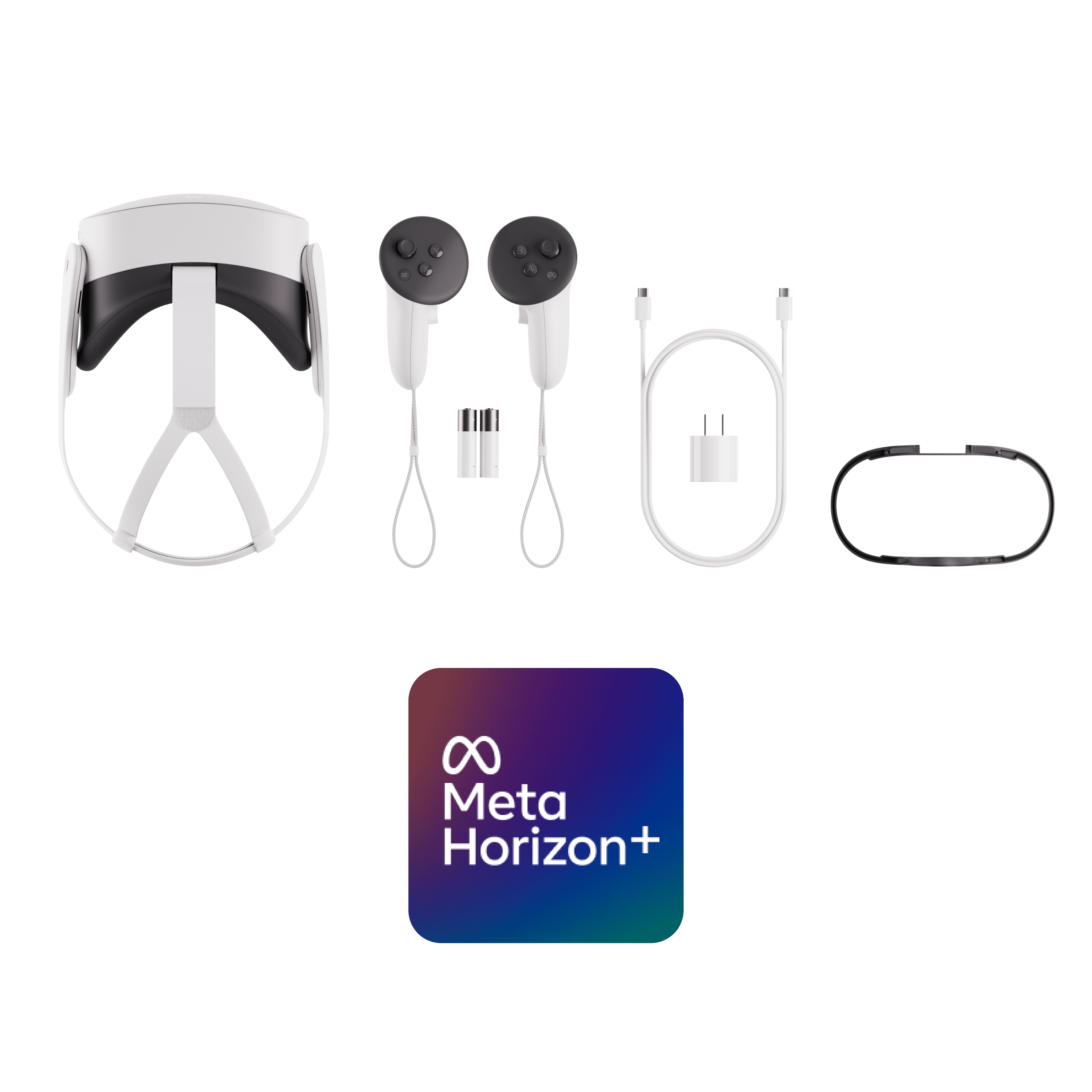 Meta Quest 3S VR Headset with 128GB Storage (White) hbjar