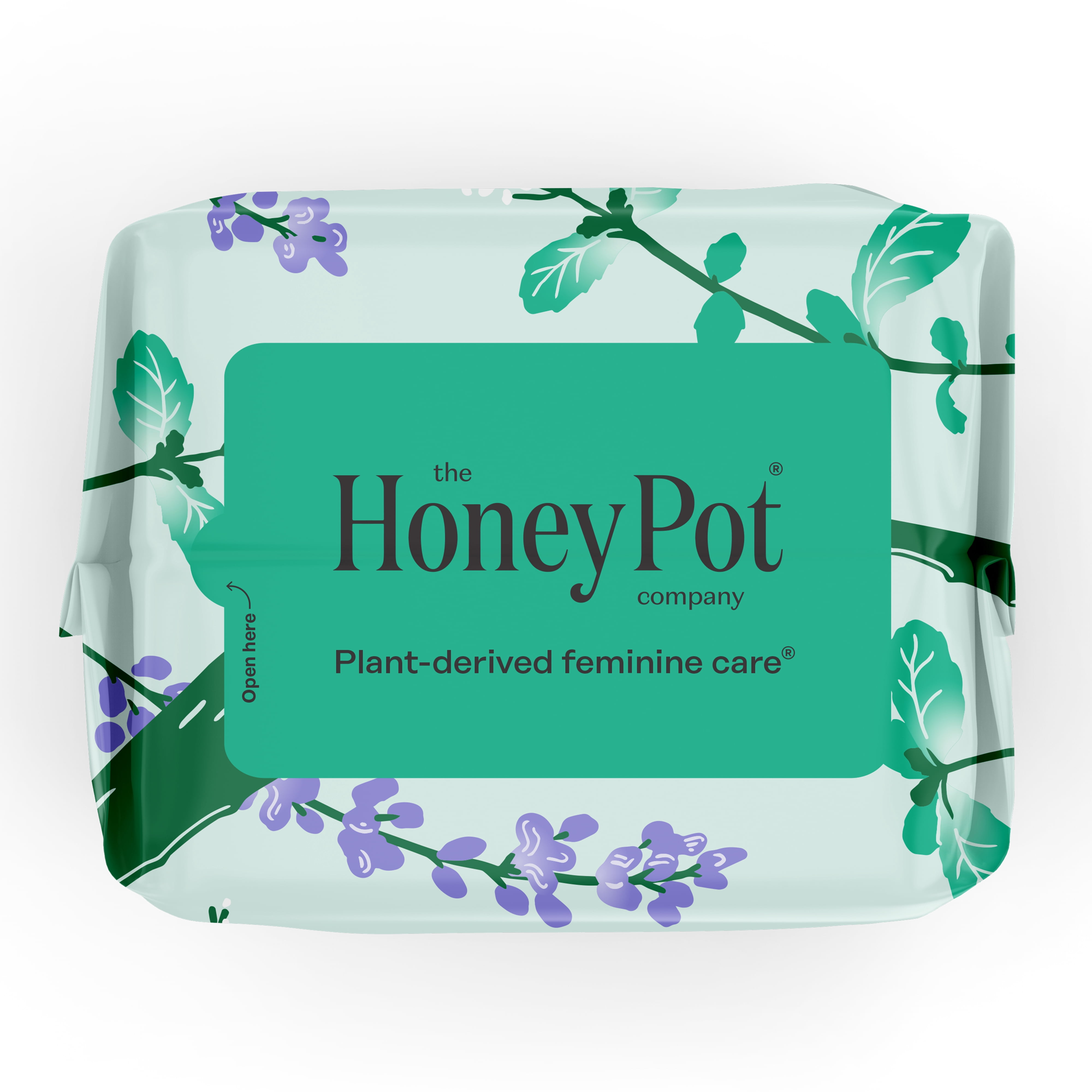 Honey Pot Organic Cotton Cover Herbal Infused Overnight Pads with Wings (12 Count) a0wwu
