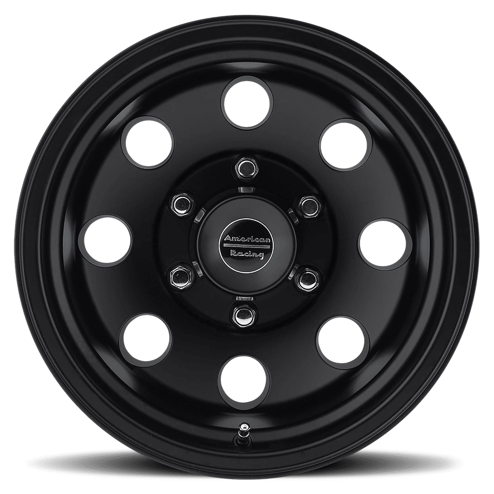 American Racing AR172 Baja Aluminum Wheel (Satin Black, 15x8 in) sbwuk