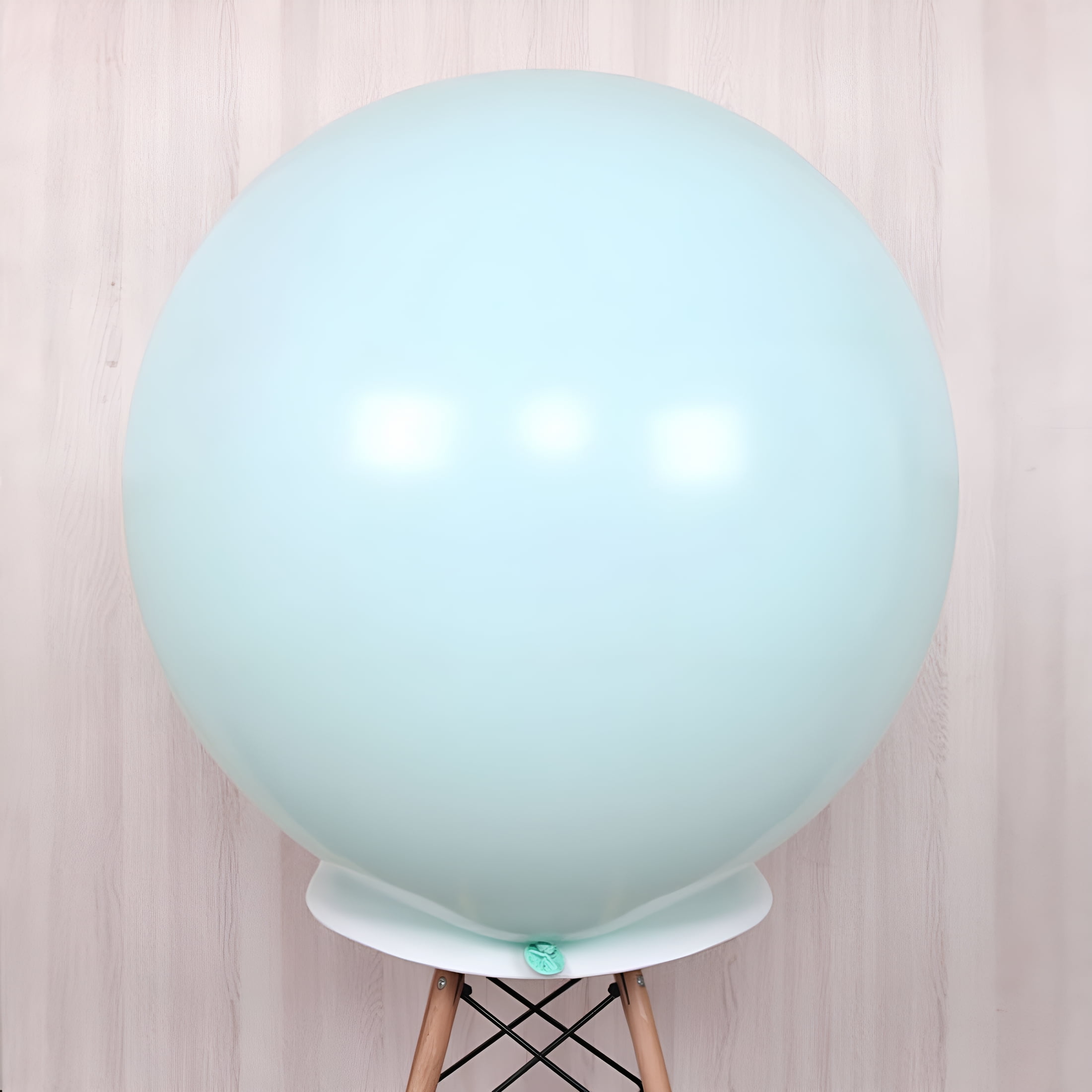 BESTSKY 36 Inch Macaron Latex Balloons for Party Decorations (Pastel Blue, 10 Pack) 2eq5z