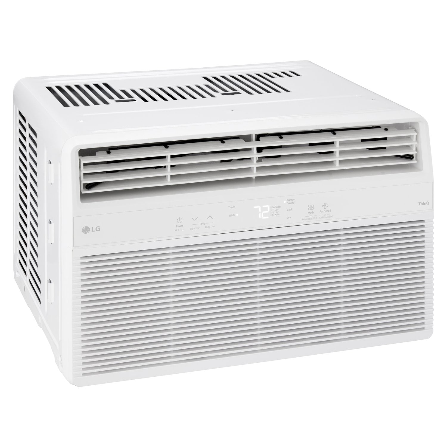 LG 8000 BTU Window-Mount Air Conditioner with Remote Control (White, 350 sq ft) t08rg