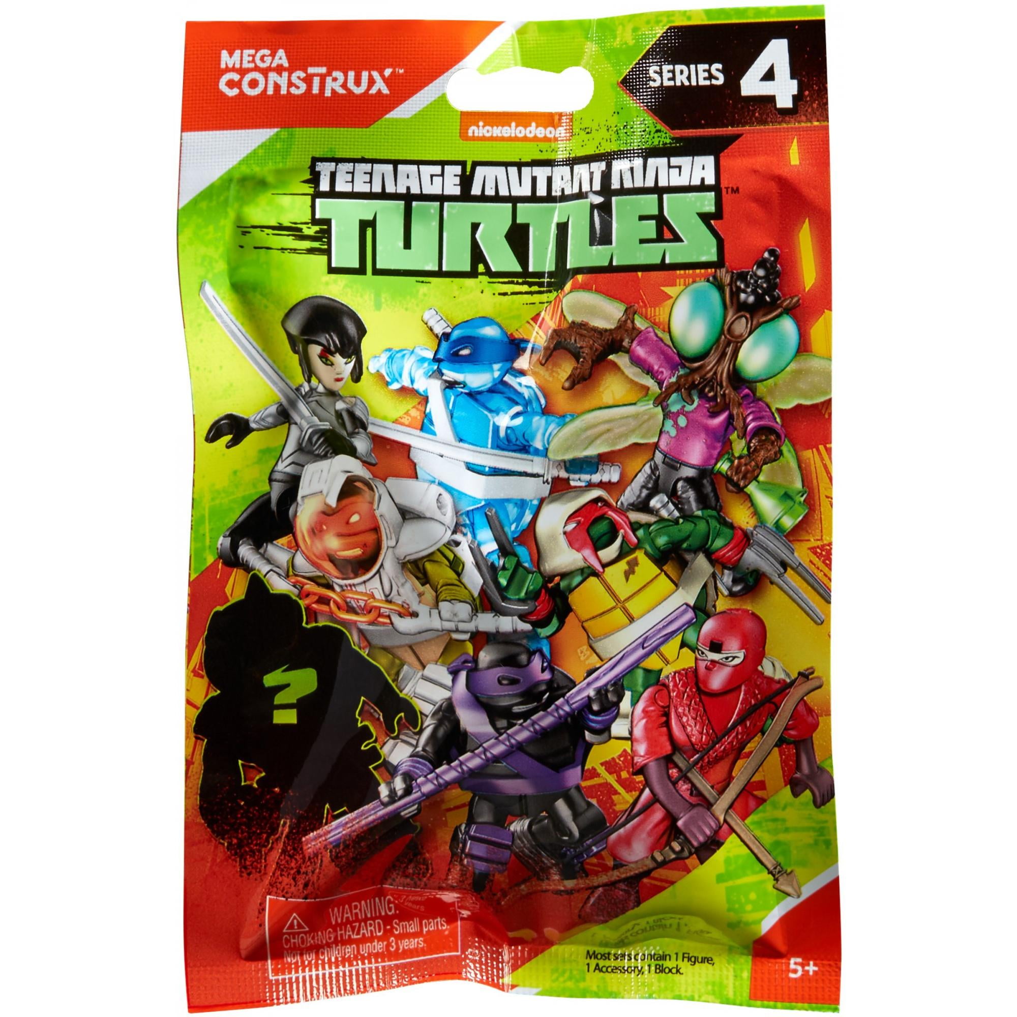 Mega Construx Teenage Mutant Ninja Turtles Micro Action Figure Set (1 Pack) 8js3d