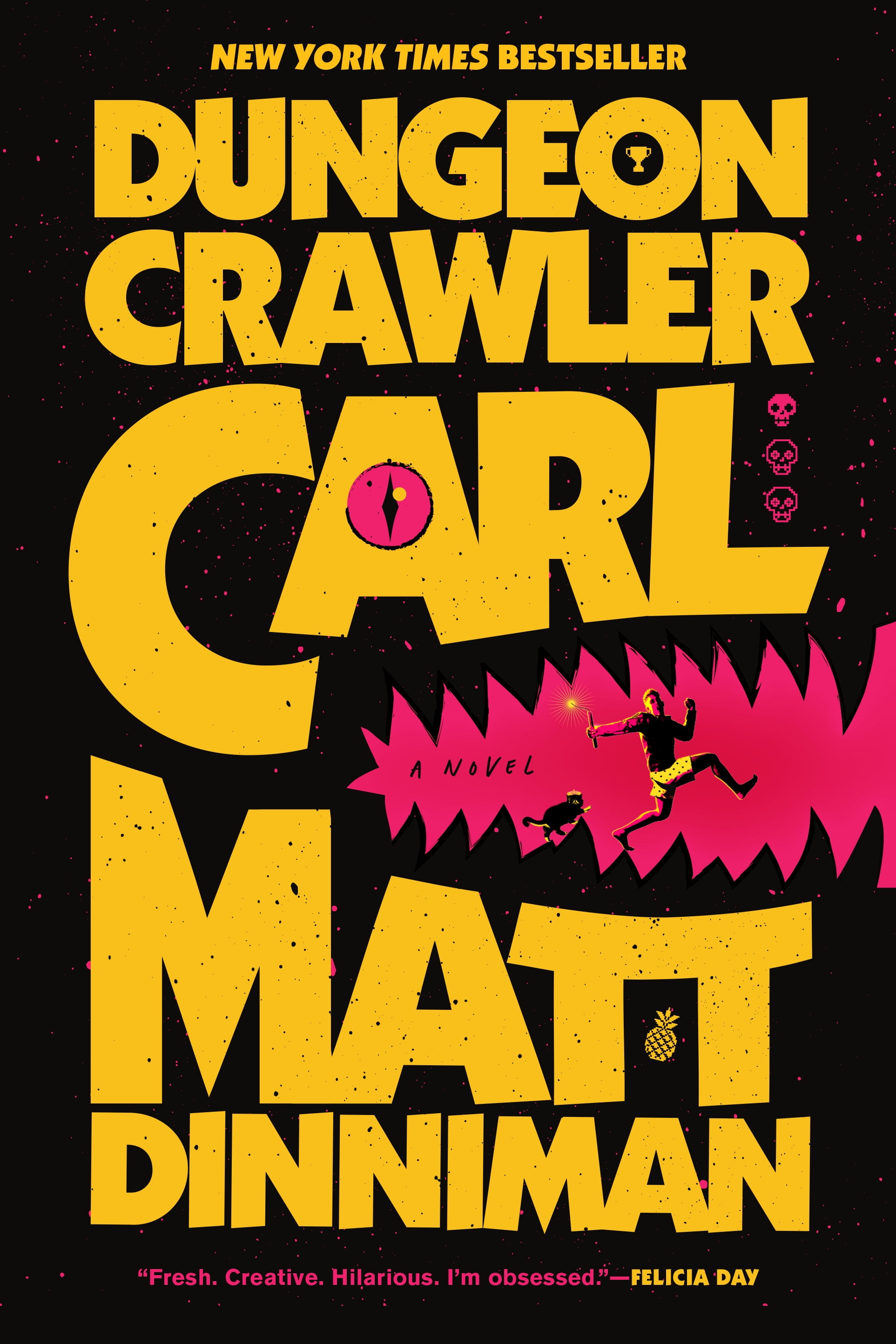 Matt Dinniman Dungeon Crawler Carl Science Fiction Fantasy Novel (Paperback) nwf1r