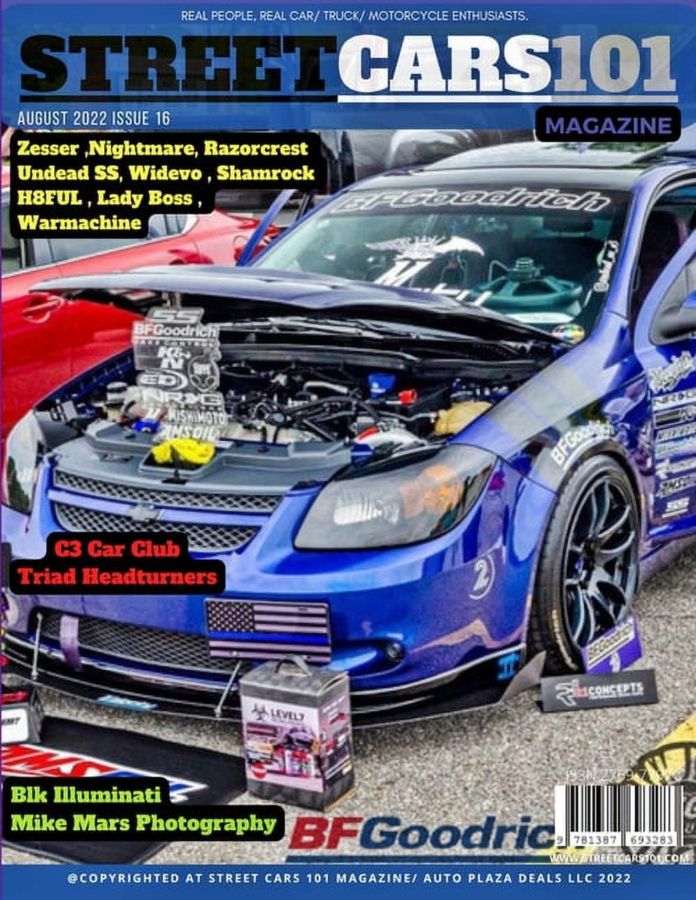 Street Cars 101 Magazine August 2022 Issue 16 (Paperback, 34 Pages) 300yk