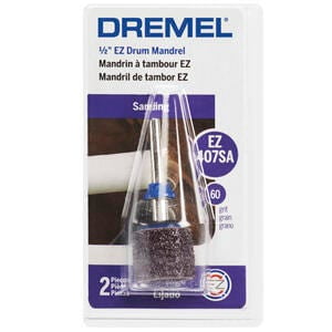 Dremel EZ407SA EZ Drum Sanding Mandrel and Band Kit (1/2 in) y7xn4