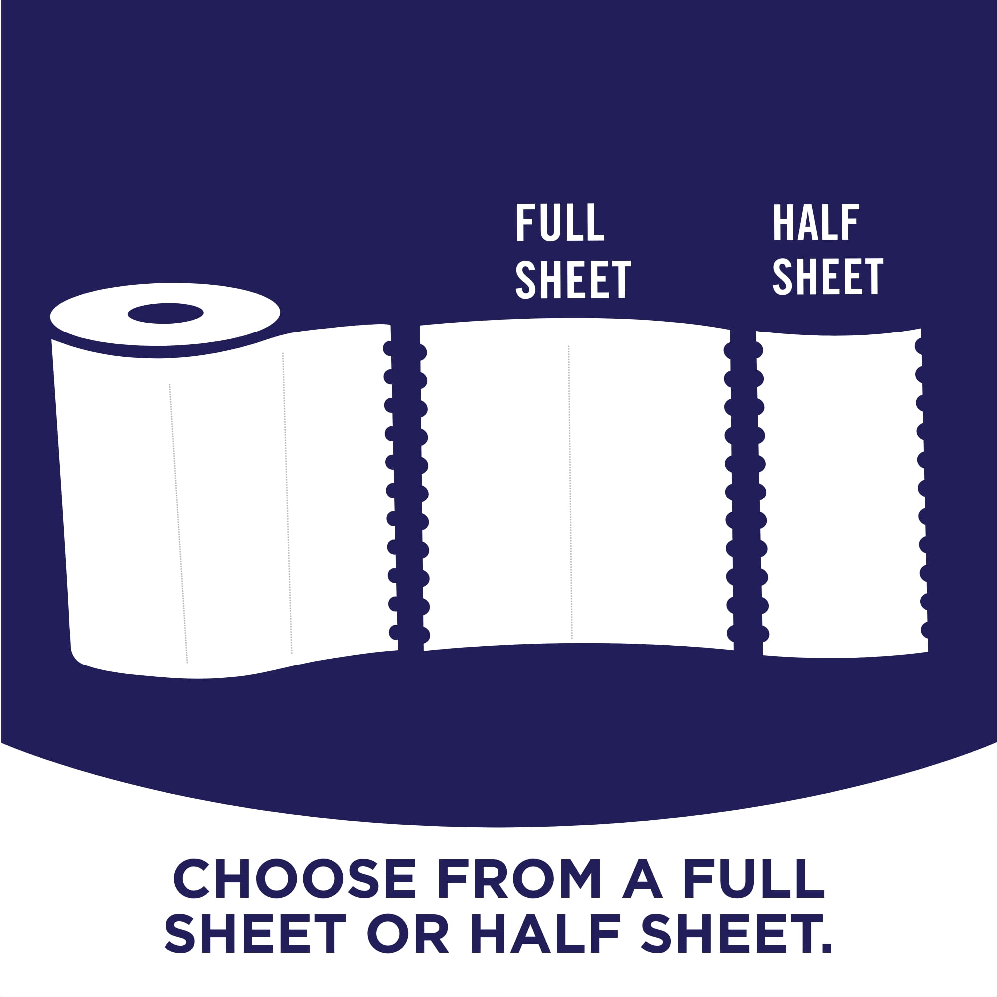 Sparkle Pick-A-Size Paper Towels, Absorbent Kitchen Cleaning Sheets (White, 12 Double Rolls) 88r99