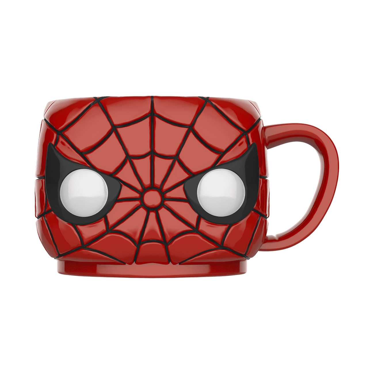 Funko Pop! Marvel Spider-Man Ceramic Coffee Mug (Red, 16 oz) vokei