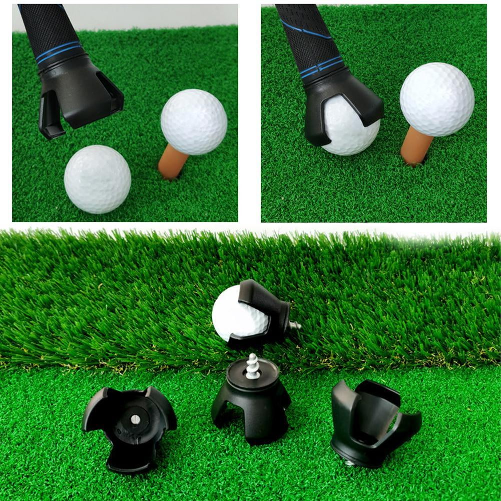 PLGEBR Golf Ball Retriever Tool for Putter Grip (Black, 1 Pack) 45ggu