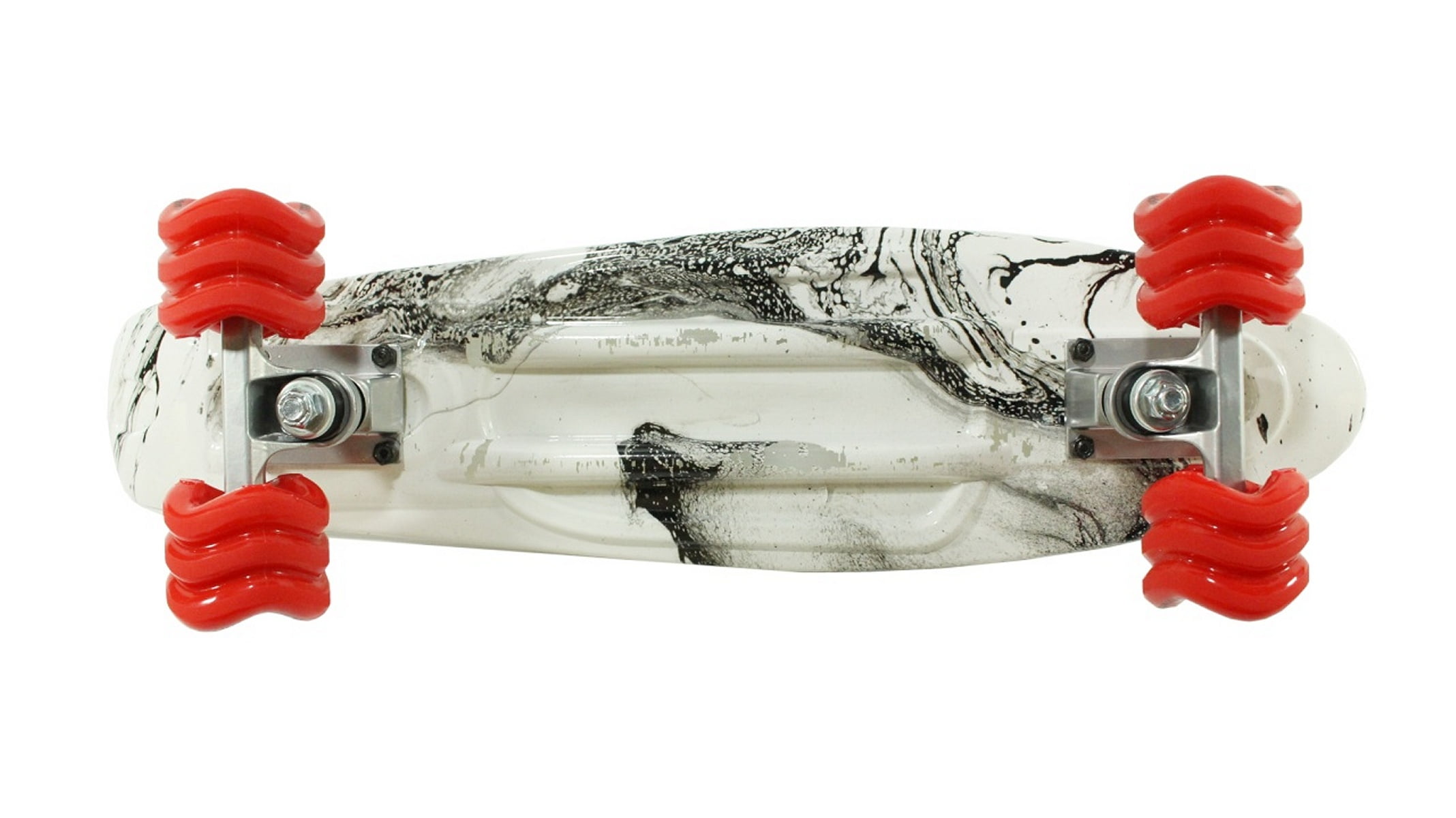 Shark Wheel Black Tide Skateboard (Black, 22 in) f6j0h