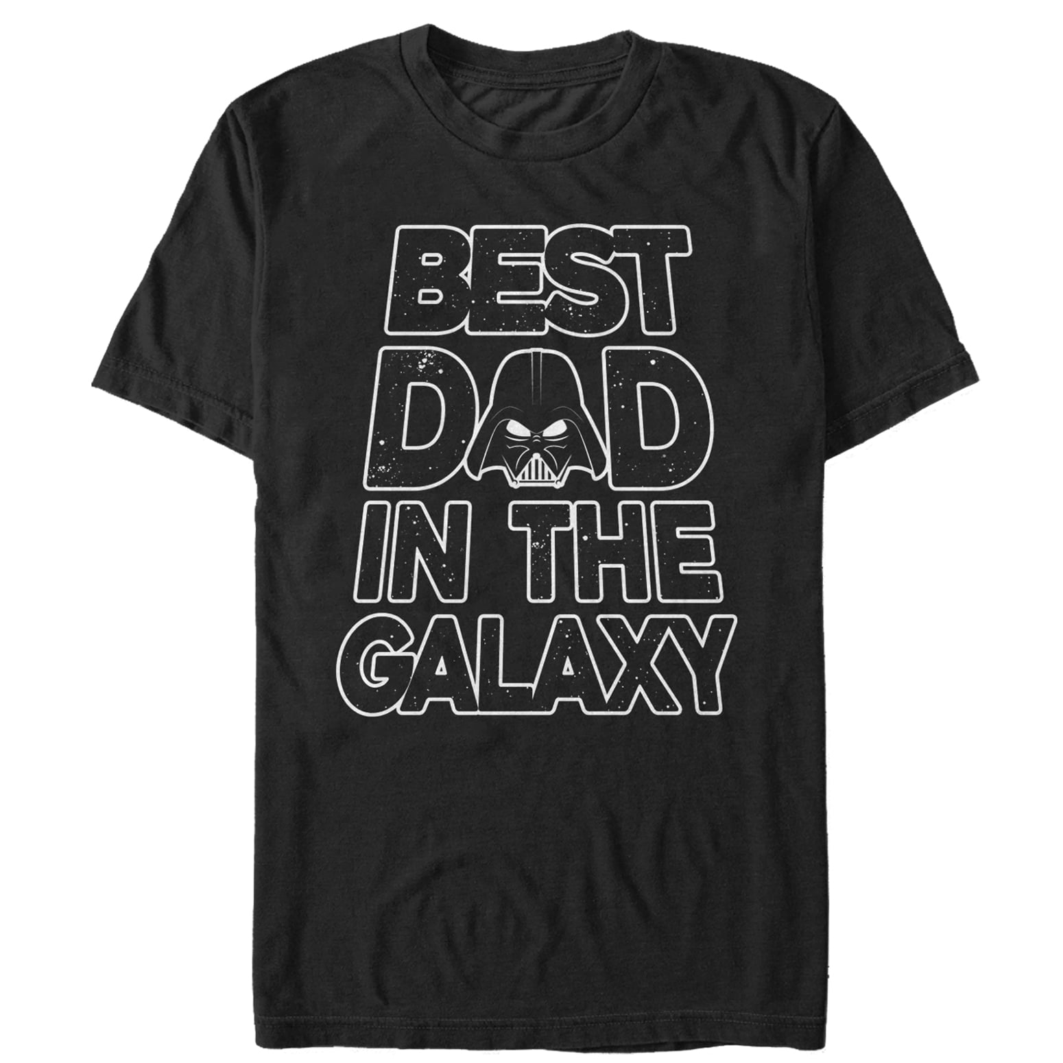 Star Wars Darth Vader Helmet Graphic Tee Men's Father's Day Shirt (Black, Large) lu1z0