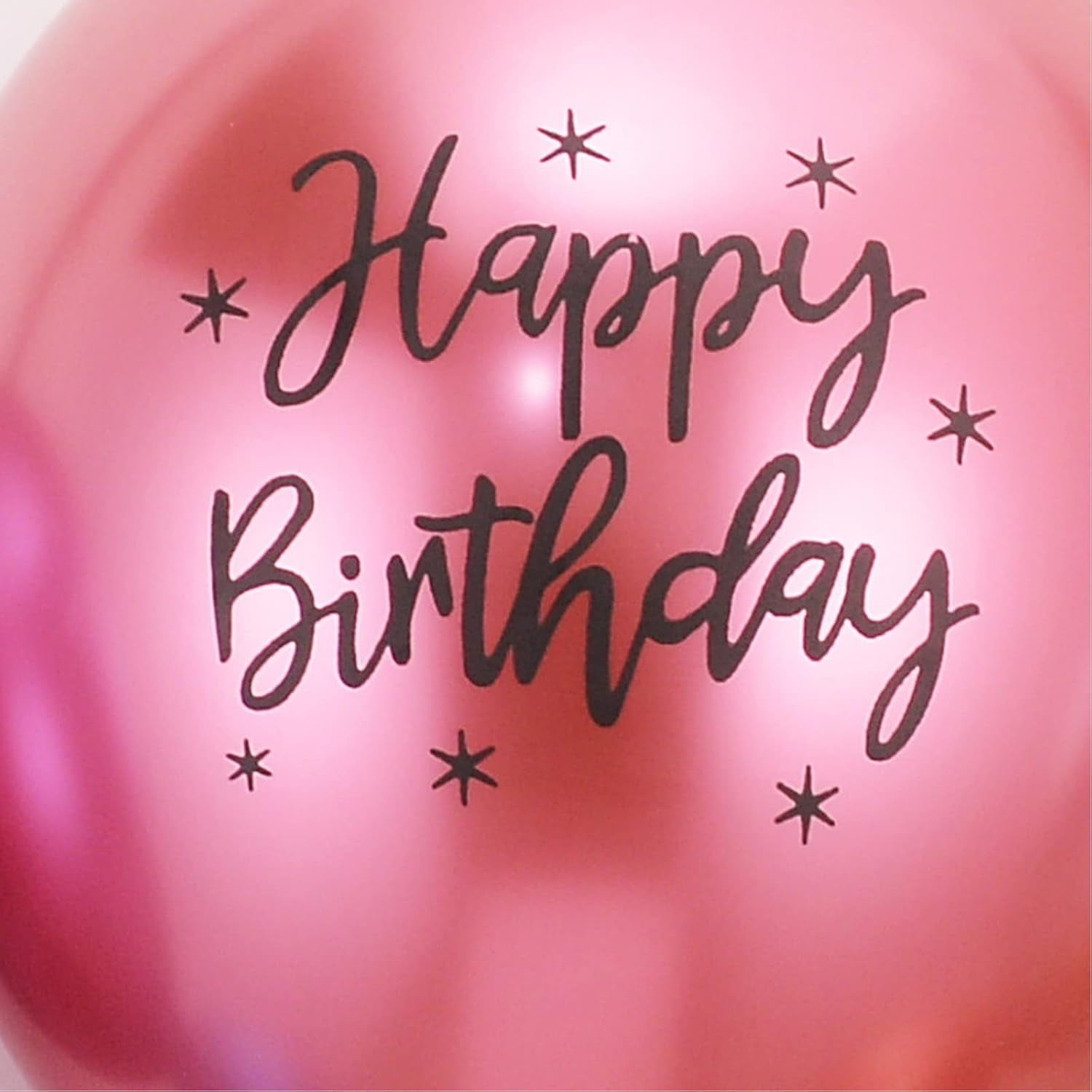 YSTDHL Happy Birthday Metallic Latex Balloons Party Decorations (Multicolor, 20 Pack, 12 in) vgerd