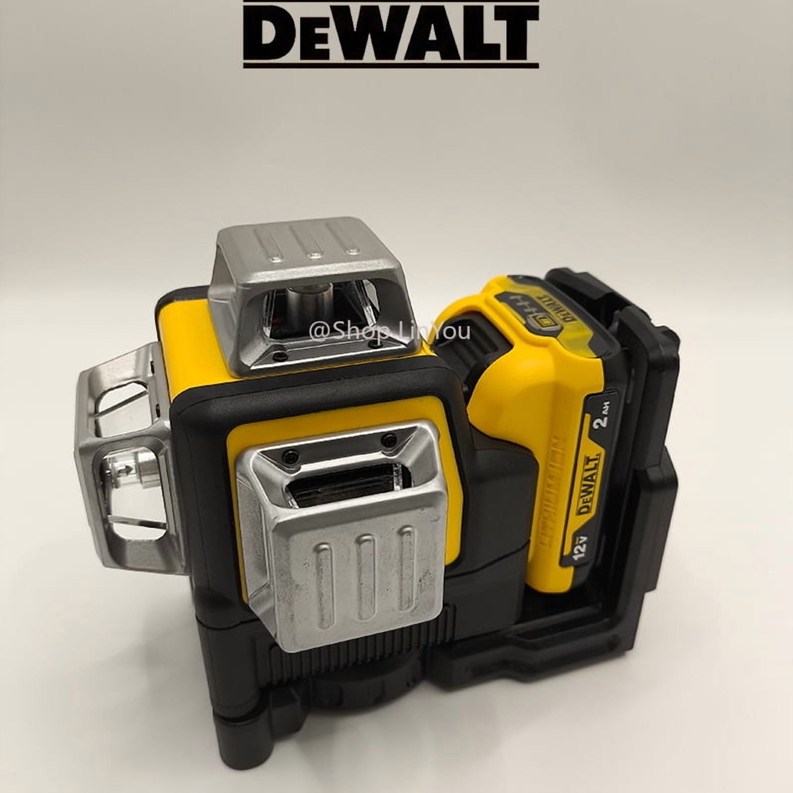 Dewalt DW089LG 12-Line 3x360 Degree Self-Leveling Green Beam Laser Level (Green, 1 Unit) 69gvl