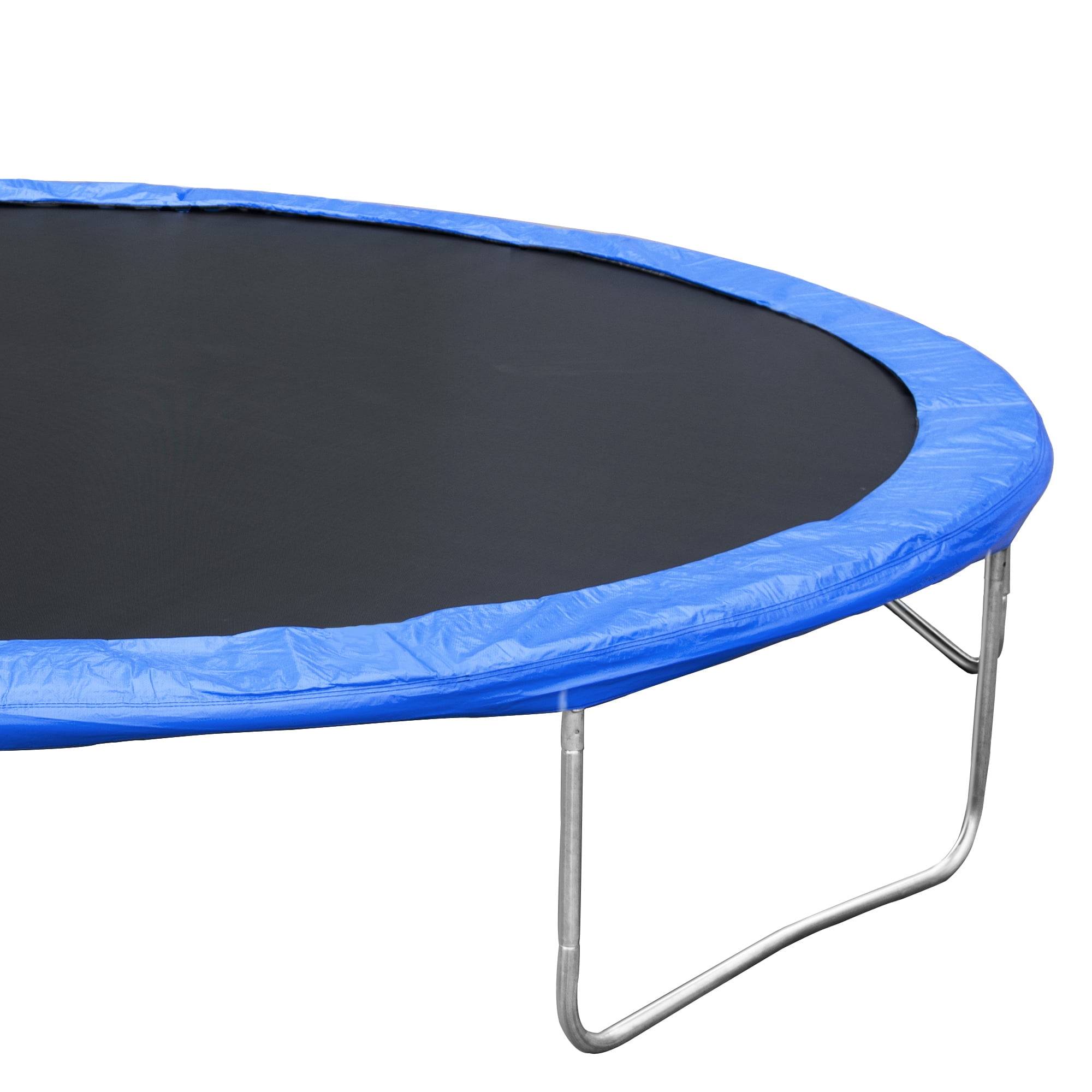 Leumius 14FT Trampoline with Basketball Hoop and Safety Enclosure (Blue, 14 ft) cwspq