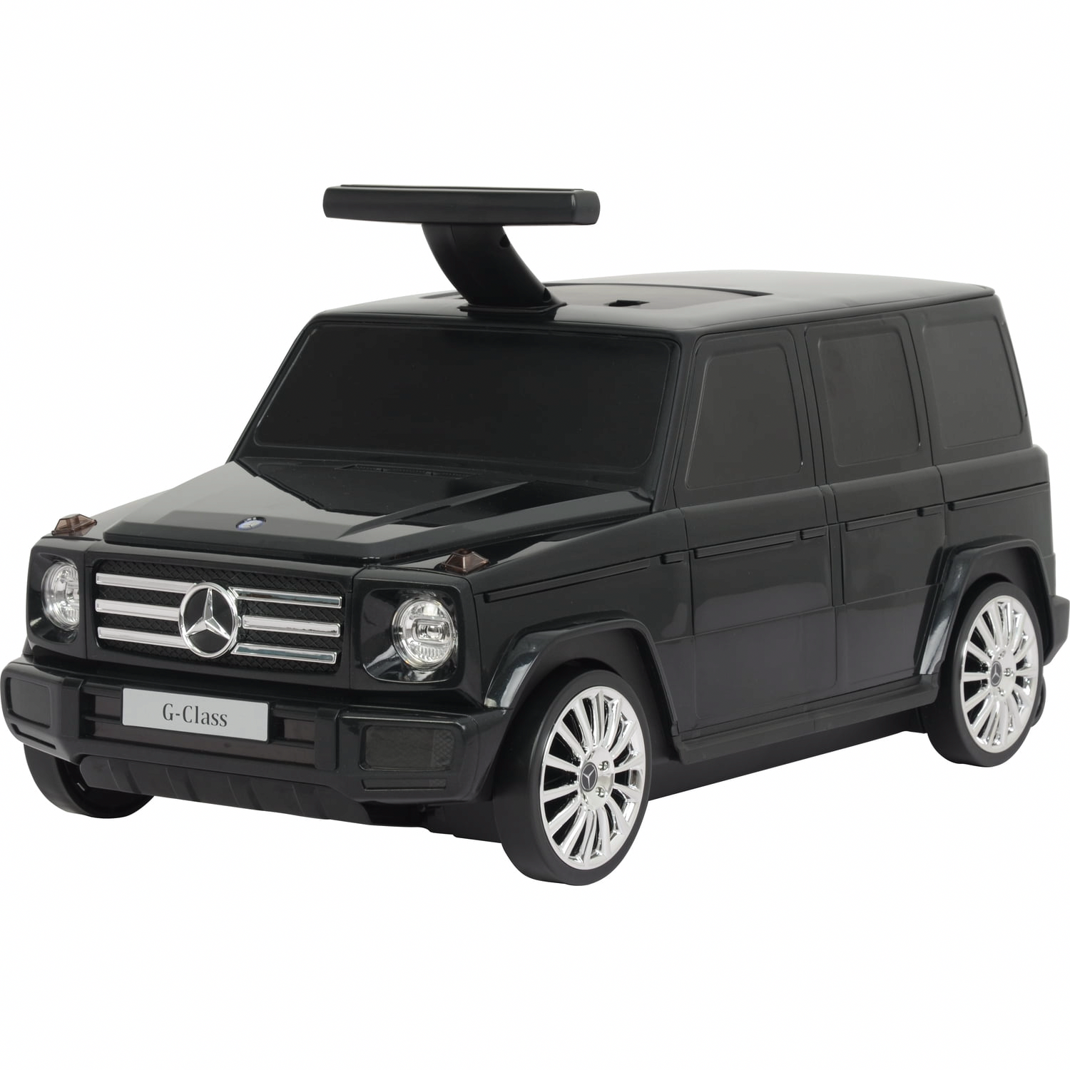 Best Ride On Cars Mercedes G-Class Ride On Suitcase for Kids (Black, 23.74 in x 12.44 in x 10.31 in) wl48i