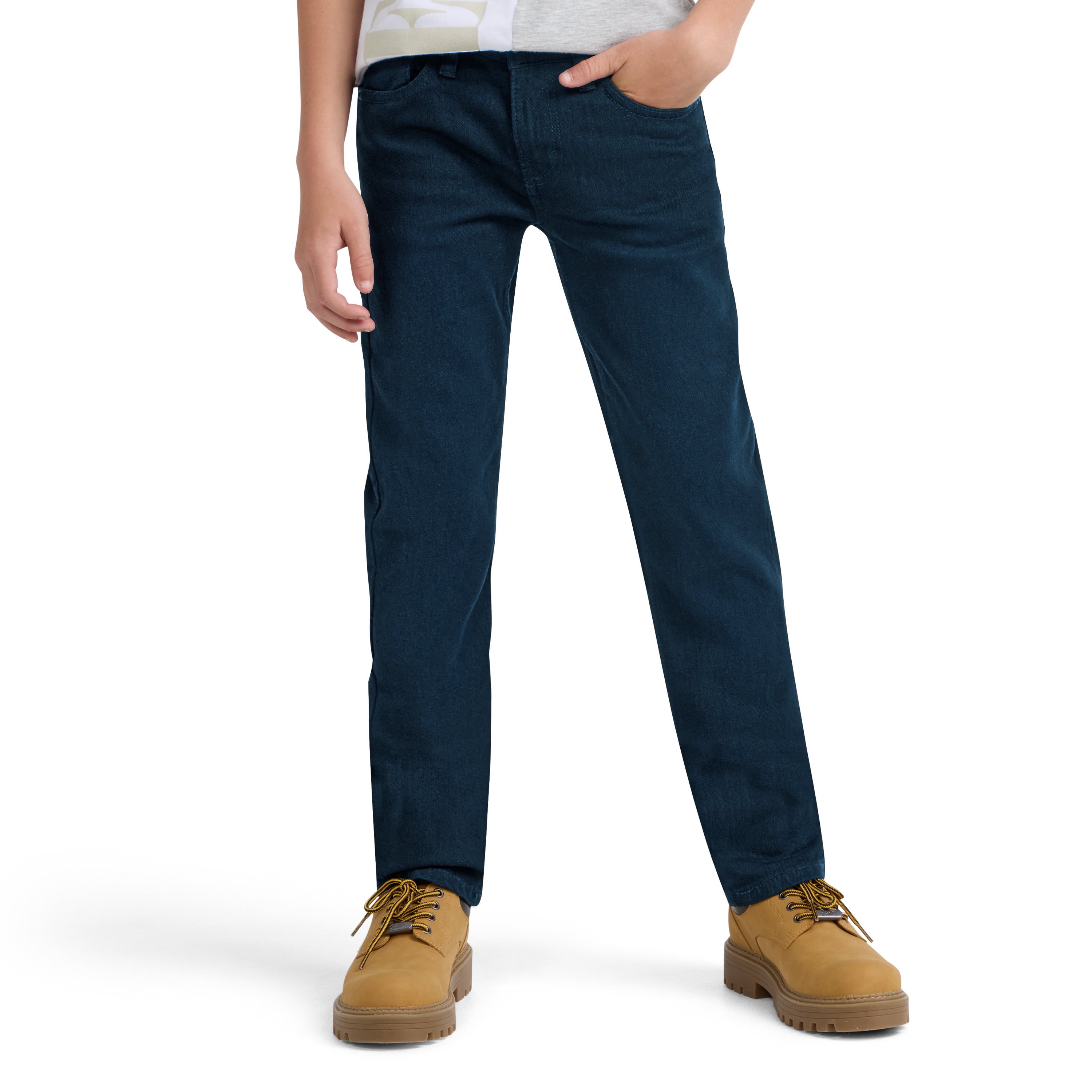 Levi Red Tab Boys 511 Slim Fit Performance Denim Jeans (Blue, Size 8-20) 0fvml