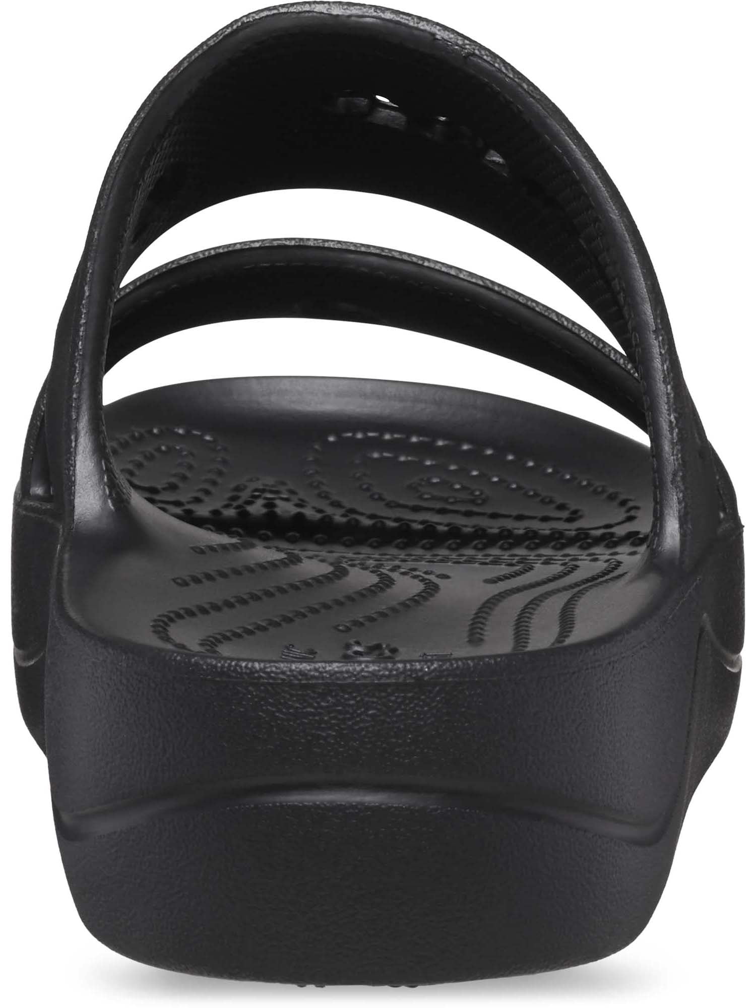 Crocs Baya Platform Slide Sandals Lightweight Comfortable Slip-on Footwear (Black, 8 US) c32ag