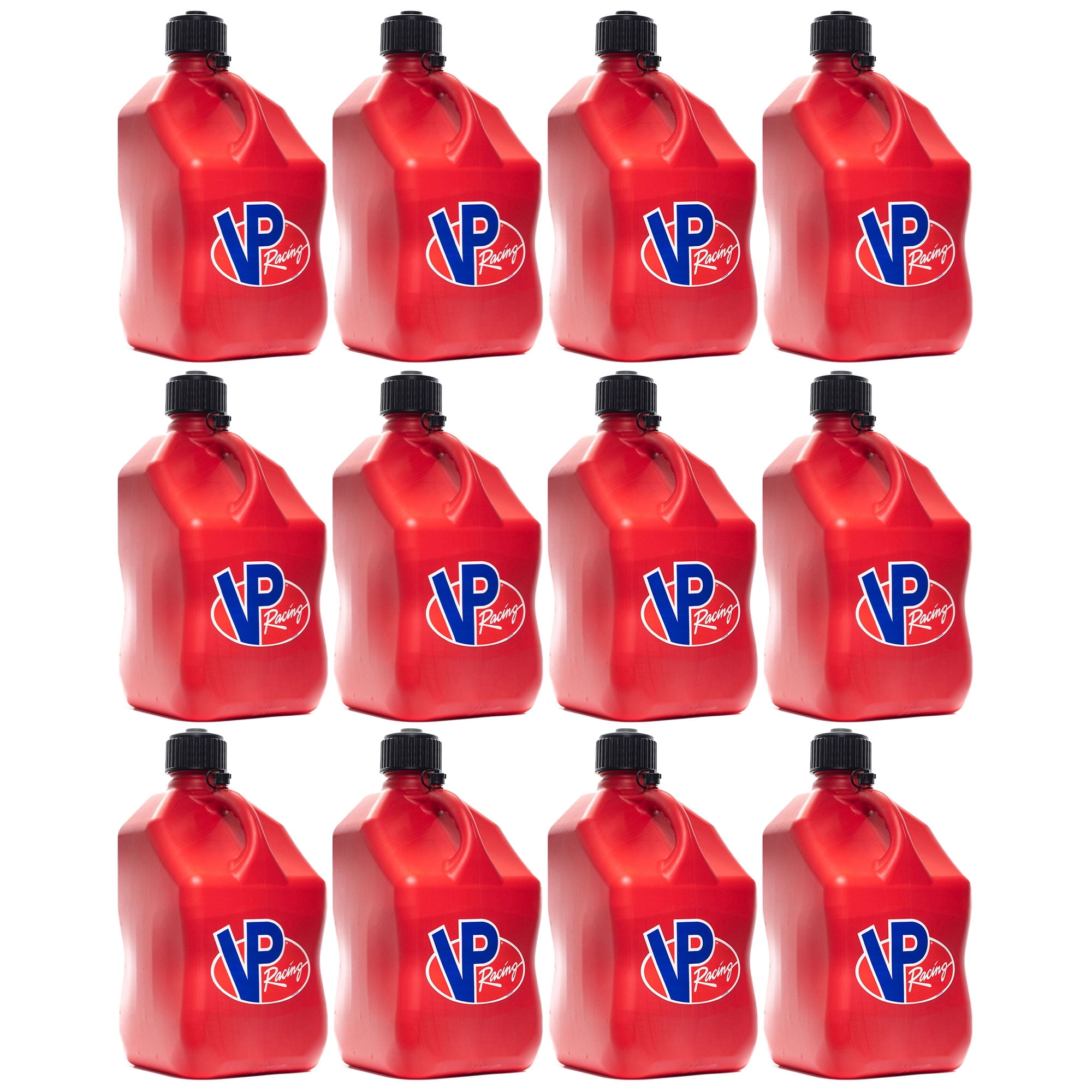 VP Racing Motorsports Utility Jug (Red, 5.5 gal, 12 Pack) 5jqxj