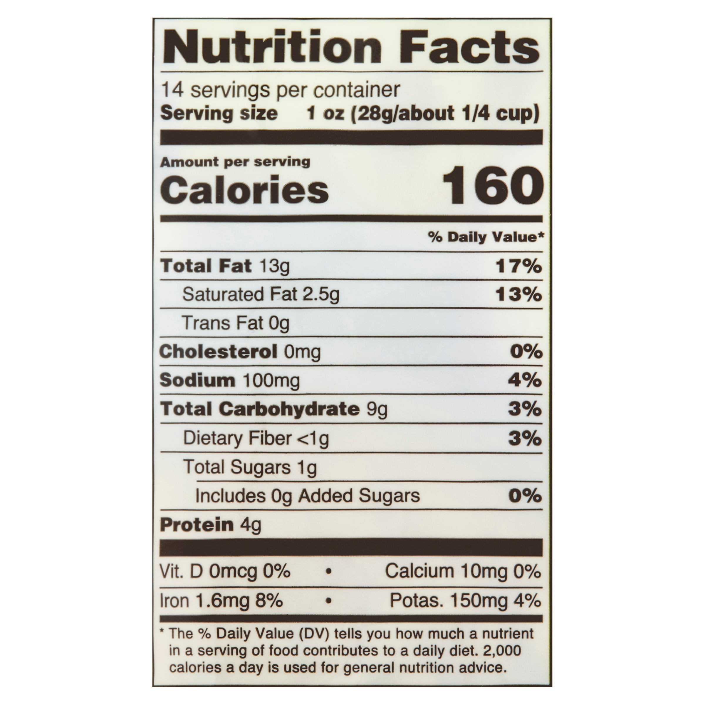 Great Value Organic Roasted & Salted Whole Cashews (Roasted, 14 oz) 3zi8l