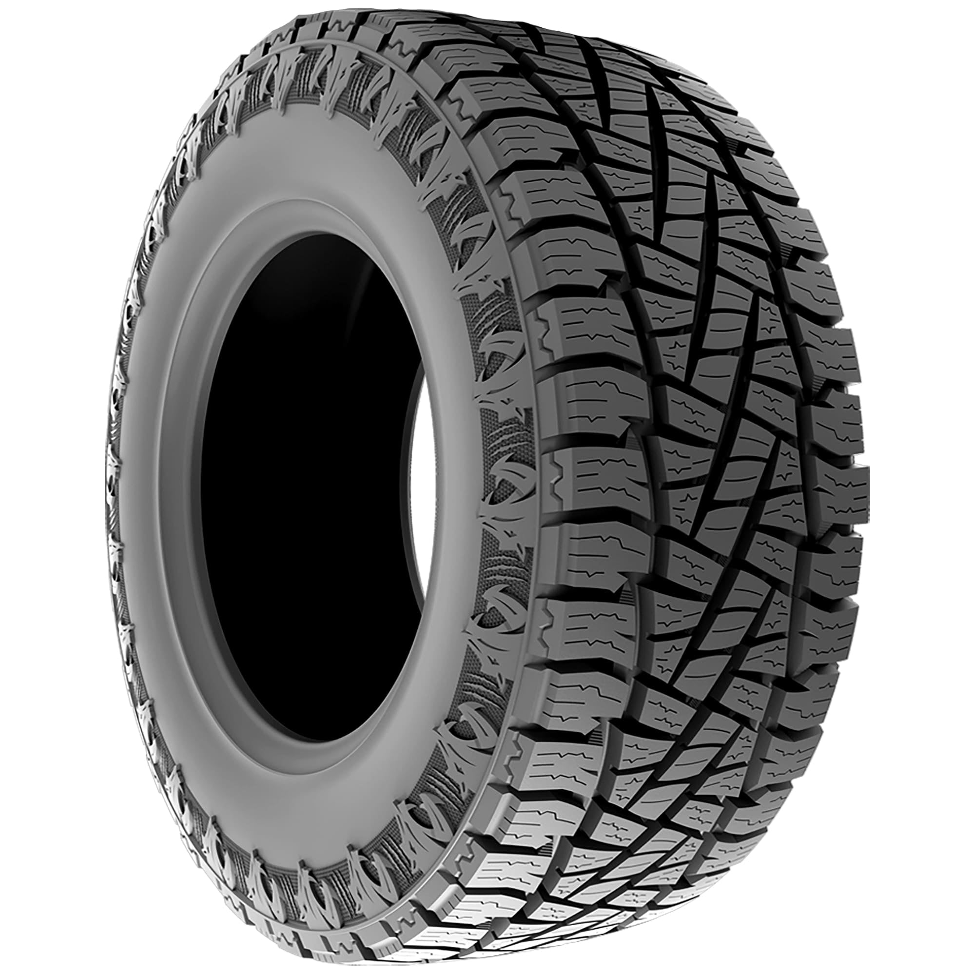 Gripmax MaxGrip A/T All Terrain Light Truck Tire (Black Sidewall, LT265/70R18) htari