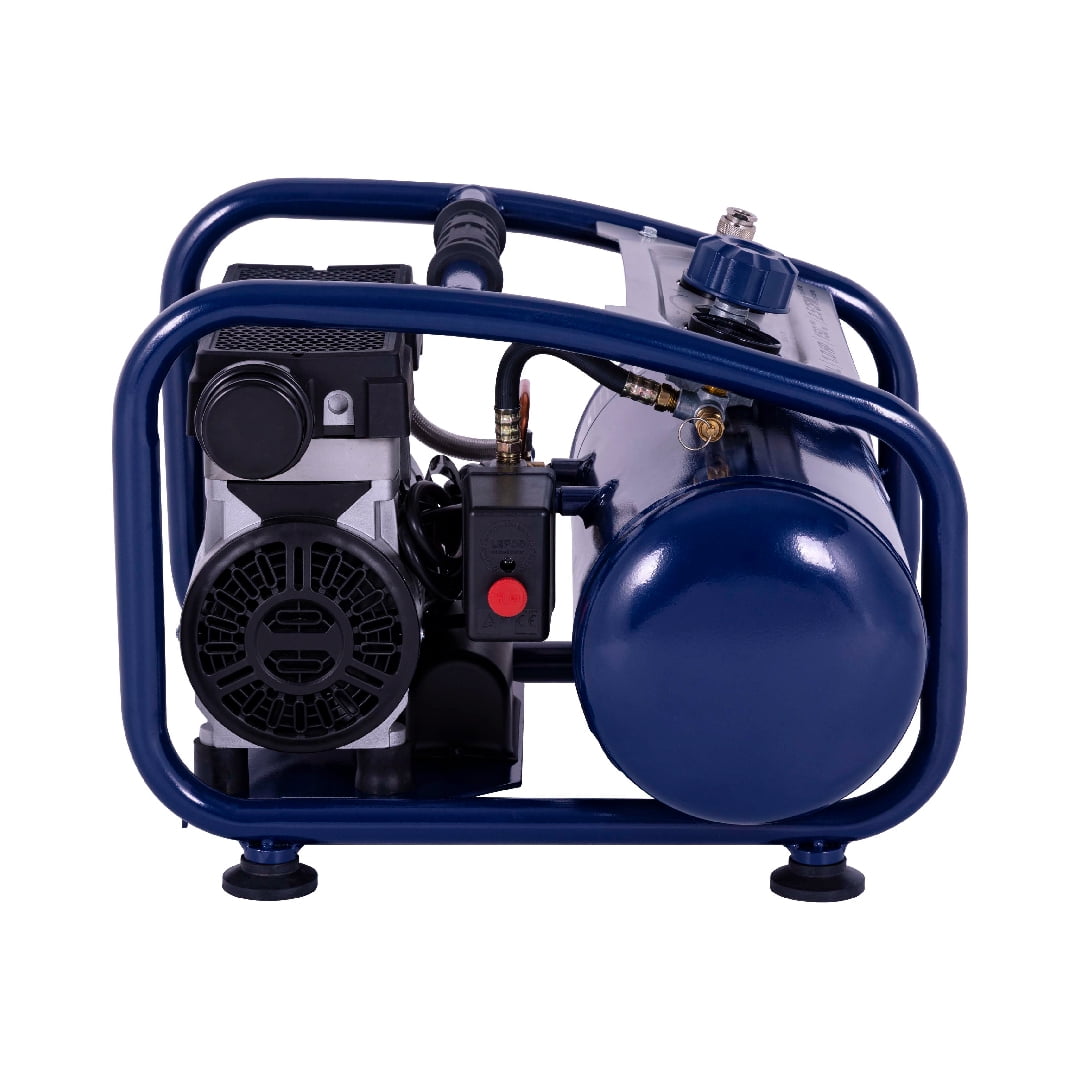 Stealth Ultra Quiet Portable Electric Air Compressor (Blue, 3 gal) vfxk8