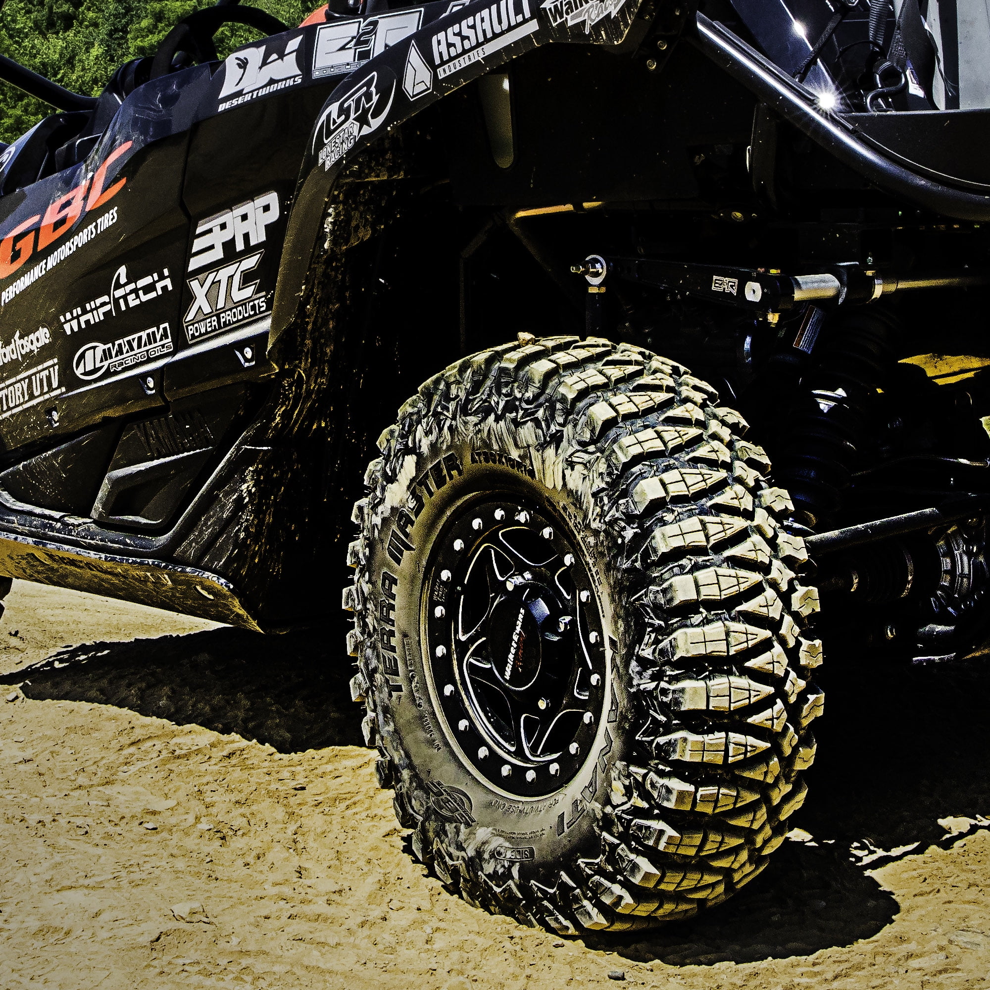 GBC Powersports Terra Master All-Terrain UTV Tire (28x10-14, 10-Ply Rated) v52nr