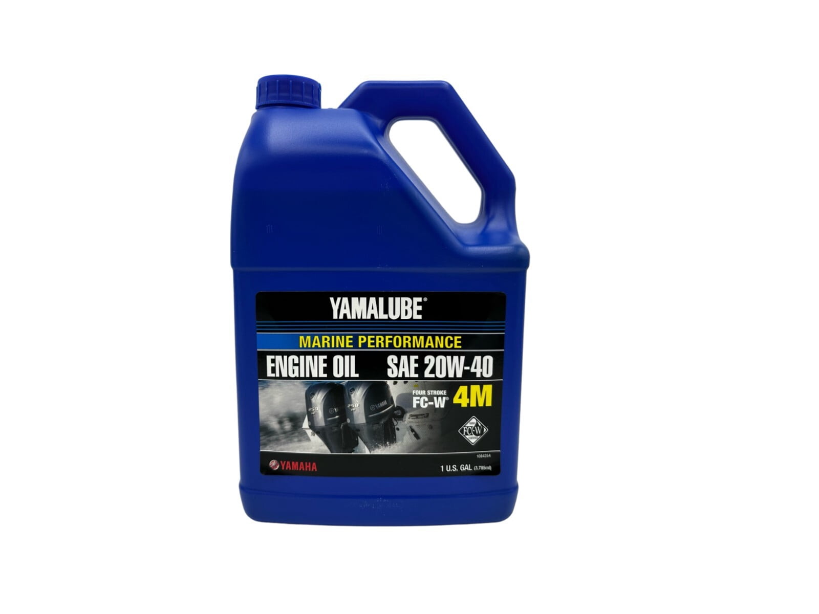 Yamaha Yamalube Marine 20W-40 Engine Oil High-Performance Synthetic Blend (1 Gallon) 93fss