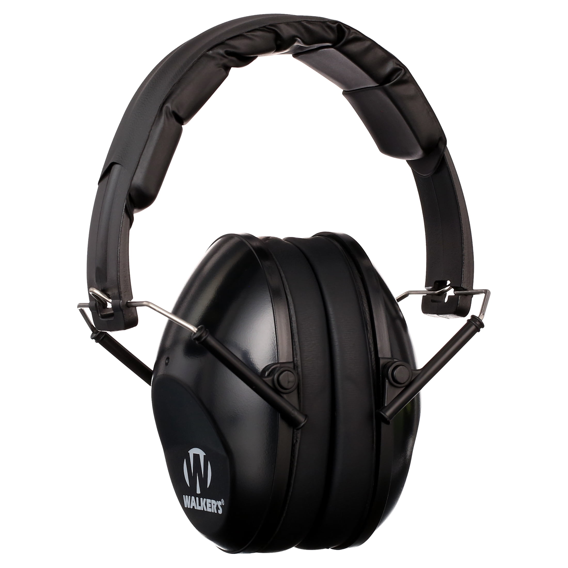 Walker's Passive Earmuffs Noise Reduction Hearing Protection (Black, One Size) ab2nj