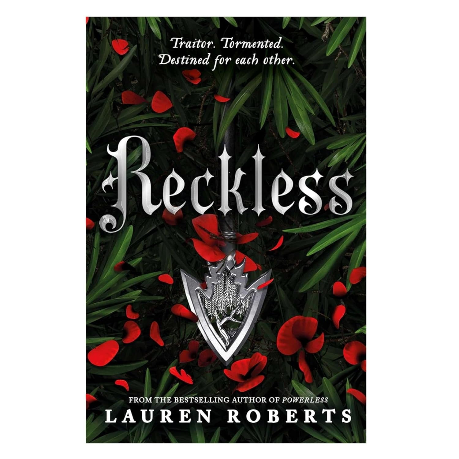 Books LTD Powerless Trilogy and Powerful 4-Book Collection Set by Lauren Roberts (4-Book Paperback Set) p76dn