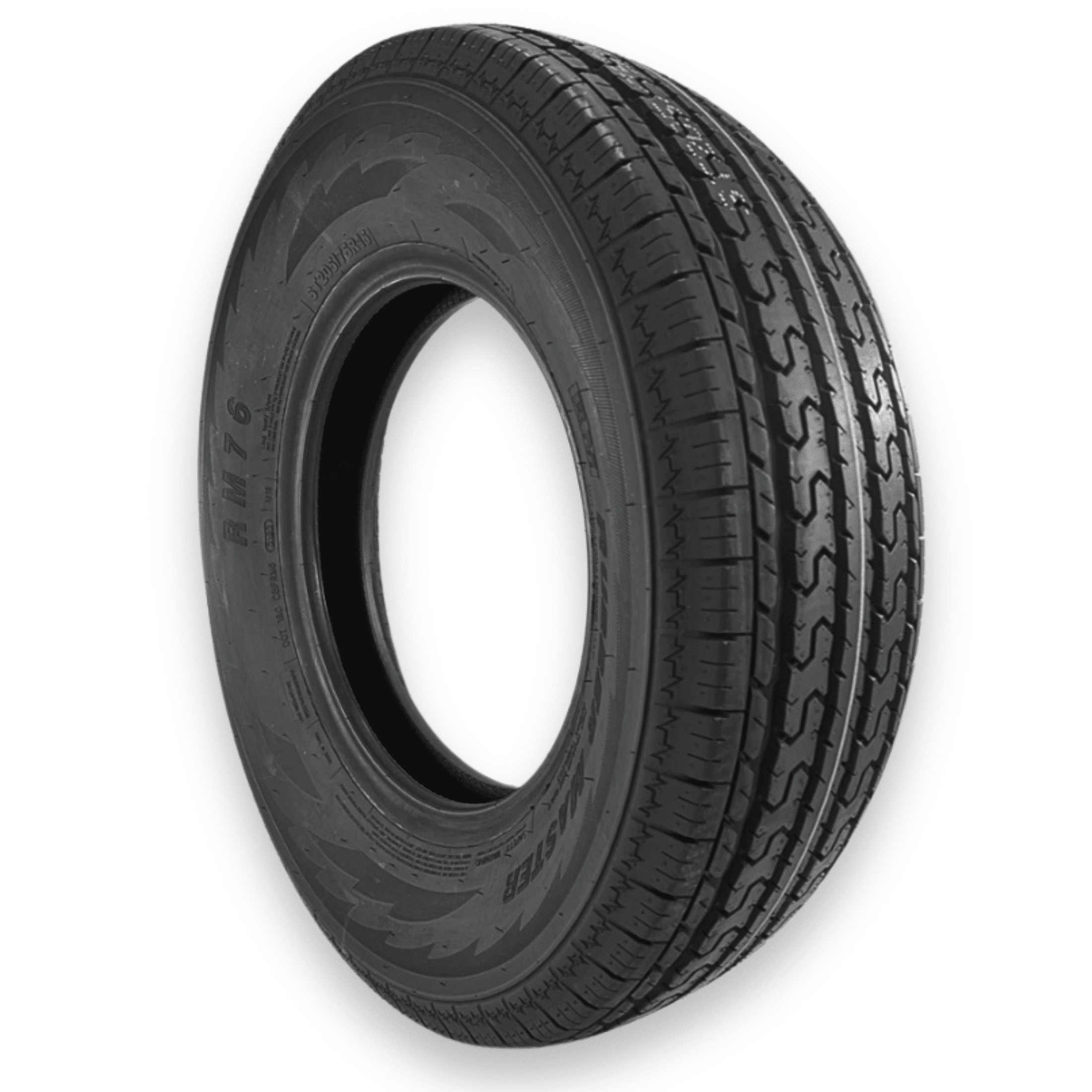 RubberMaster ST205/75R15 Radial Trailer Tire (Highway Rib, 8 Ply, 1 Tire) wzmnn