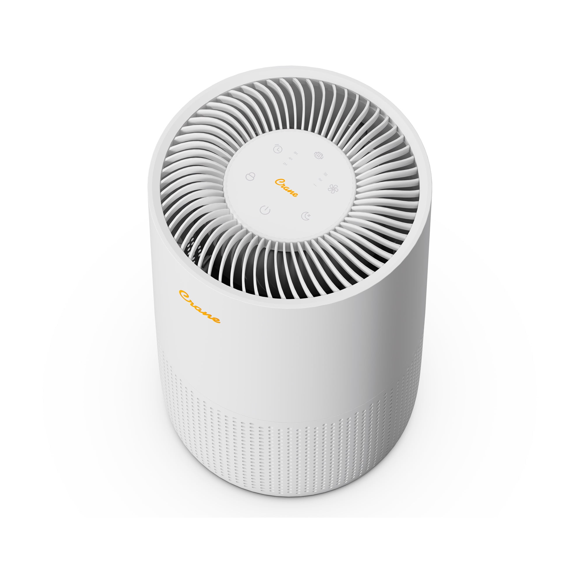 Crane True HEPA Air Purifier for Home with Aroma Tray (White, 275 sq ft) k7roj