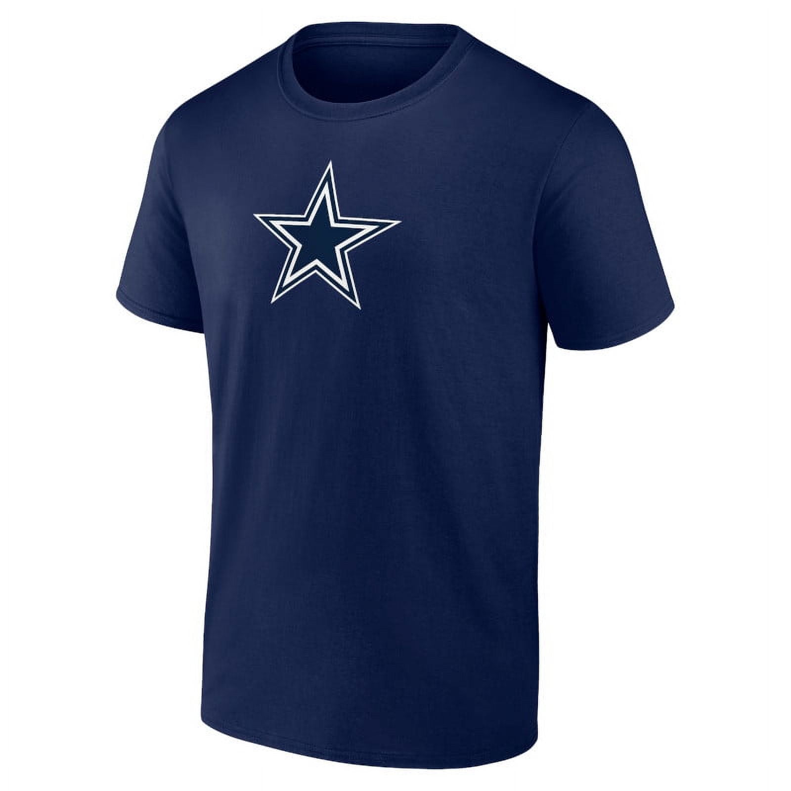 Dallas Cowboys NFL Mens Short Sleeve Logo T-Shirt (Navy, XL) 8nw1l