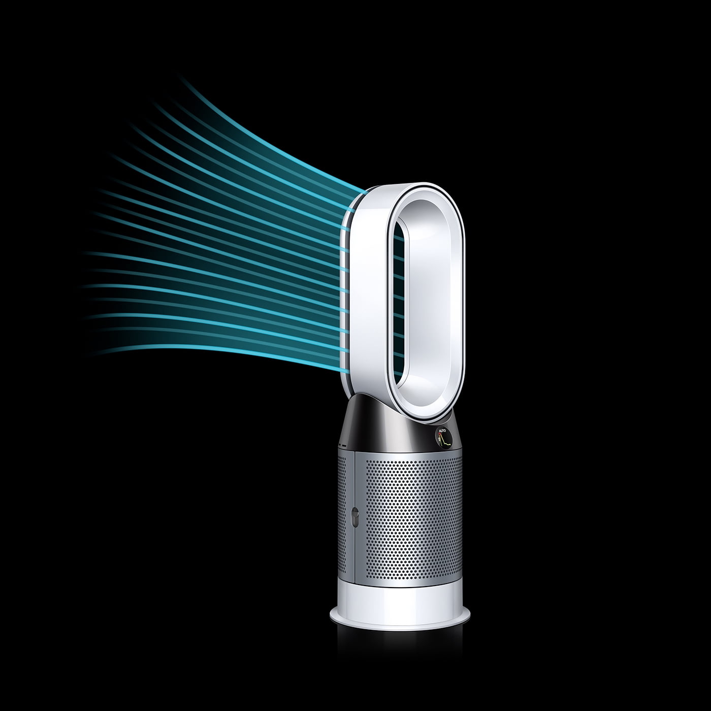 Dyson Pure Hot+Cool Air Purifier, Heater and Fan HP04 (Refurbished, Silver, 30 in) nvwyw