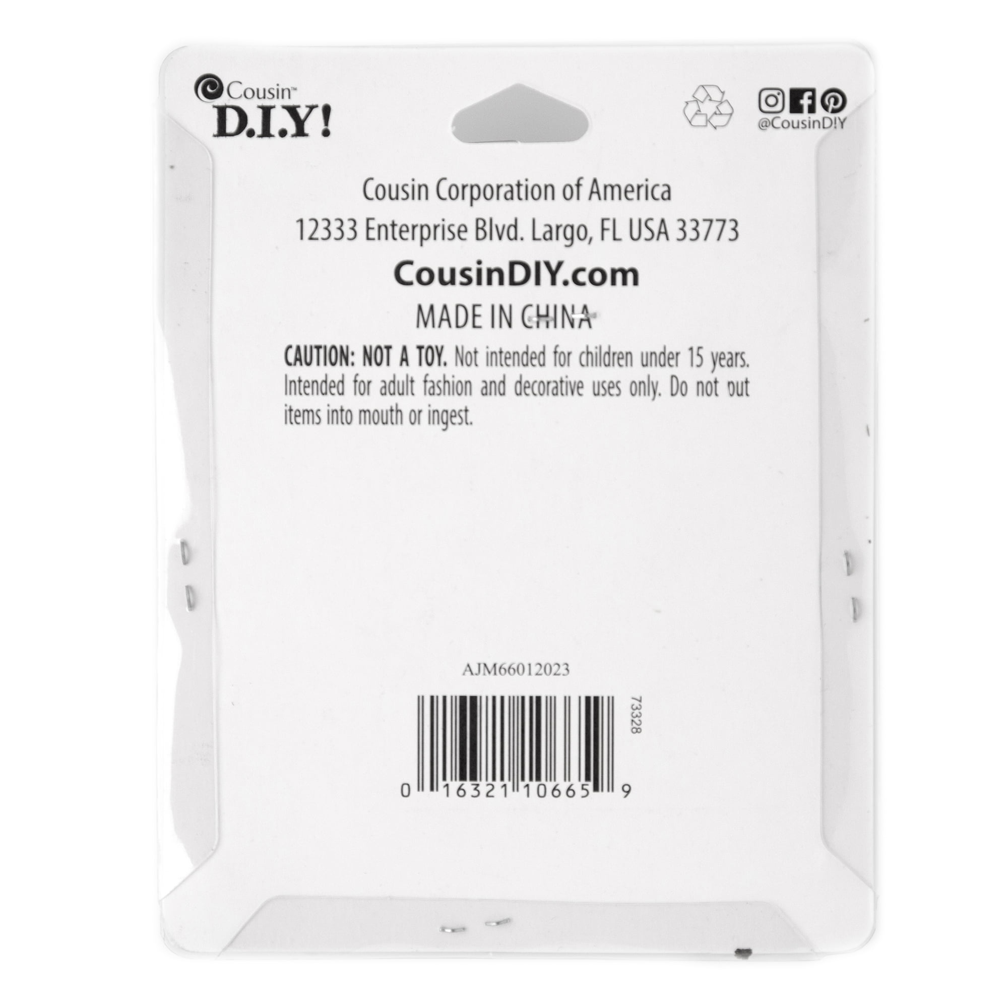 Cousin DIY Split Rings for Jewelry Making and Keychain Crafting (Silver, 1.25 in, 40-Piece Set) ti7c9