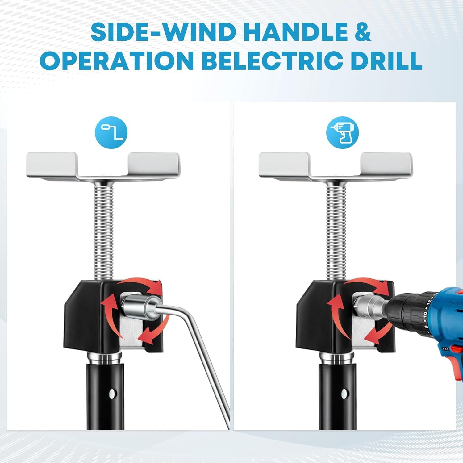 Kohree RV Slide Out Support Stabilizer Jacks (Heavy-Duty, 5000 lb Capacity, 20 in to 49 in Height, 2-Pack) o5kpr