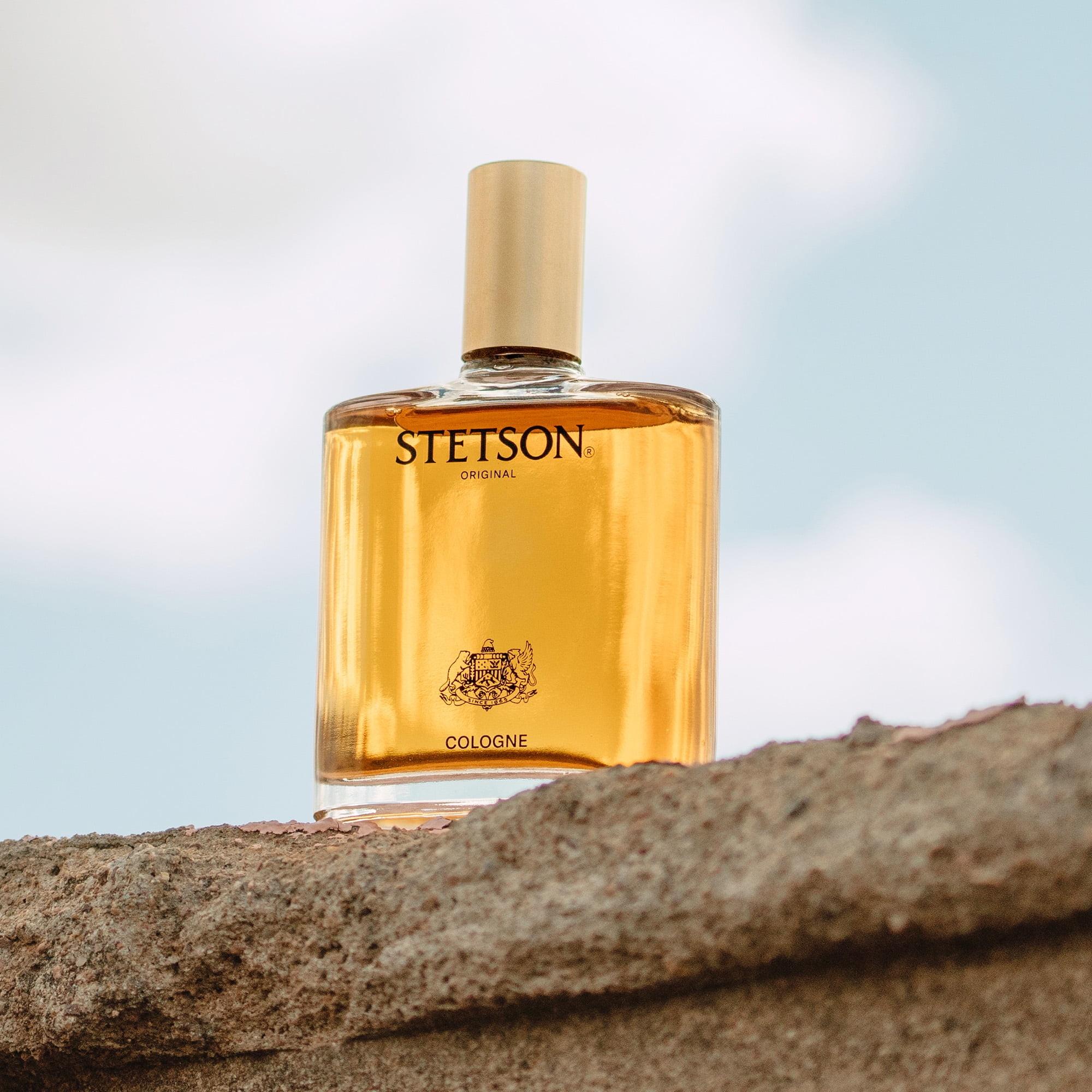 Stetson Original Eau de Cologne for Men, Classic Woody Musk Fragrance (3.5 fl oz) d5tn2