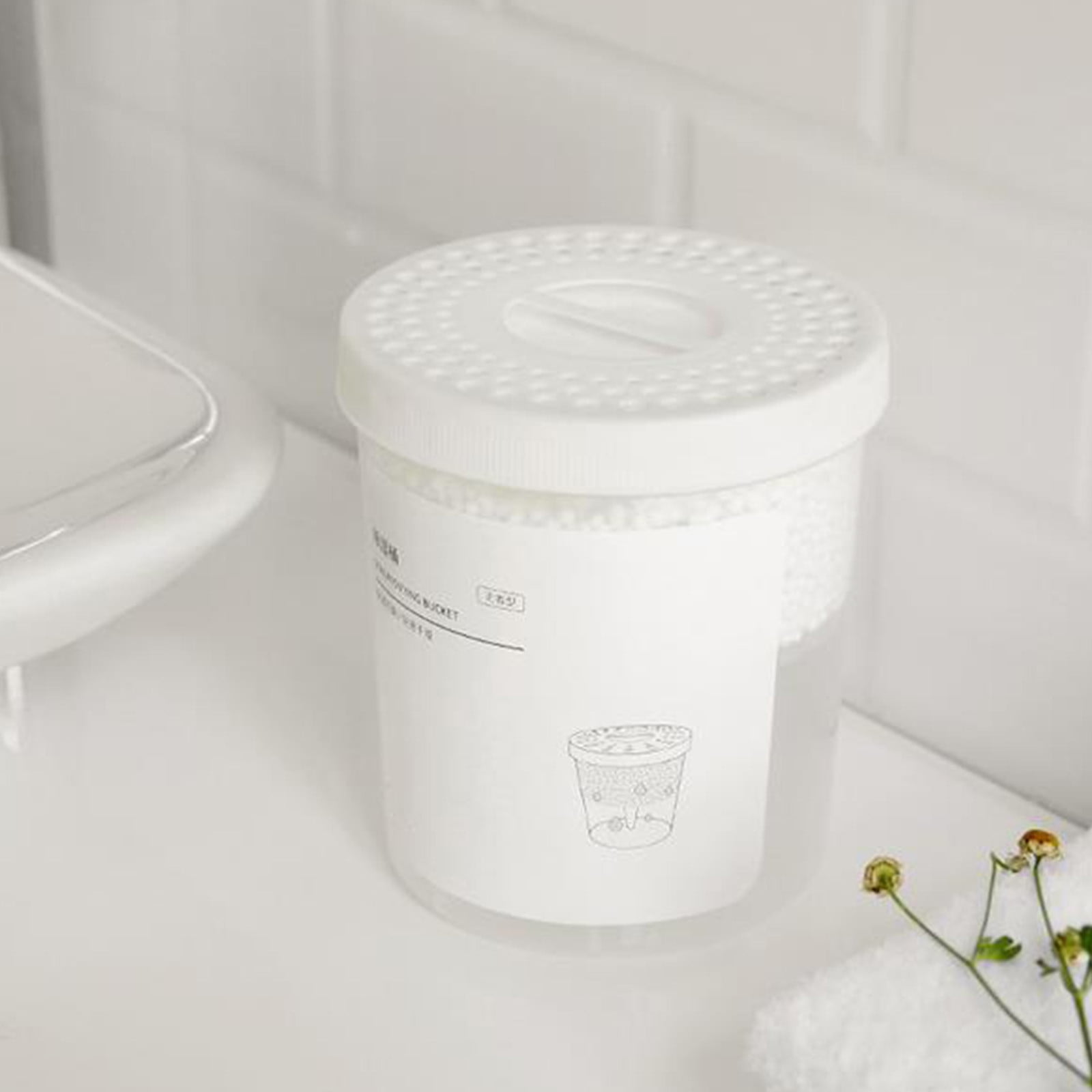 SNGMN Moisture Absorber Dehumidifier Bucket for Home and Closet (White, 23.67 fl oz) zxg8c