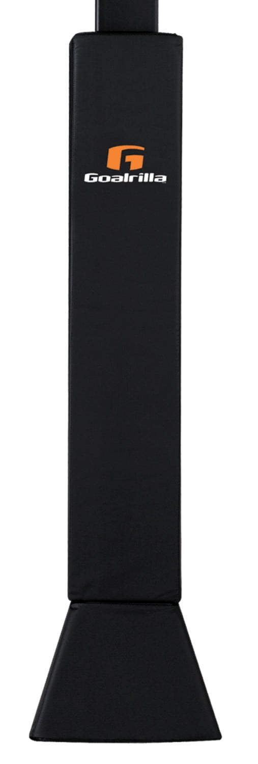 Goalrilla Universal Basketball Pole Pad, Protective All-Weather Safety Cushion (Black, 62 in) hrpr6