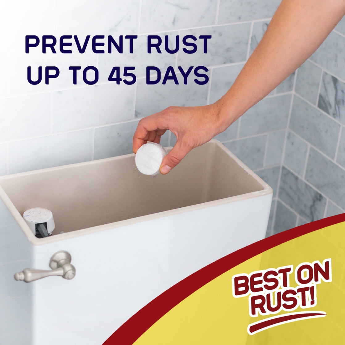 Iron OUT Automatic Toilet Bowl Cleaner Tablets (6 Count) fxpmz