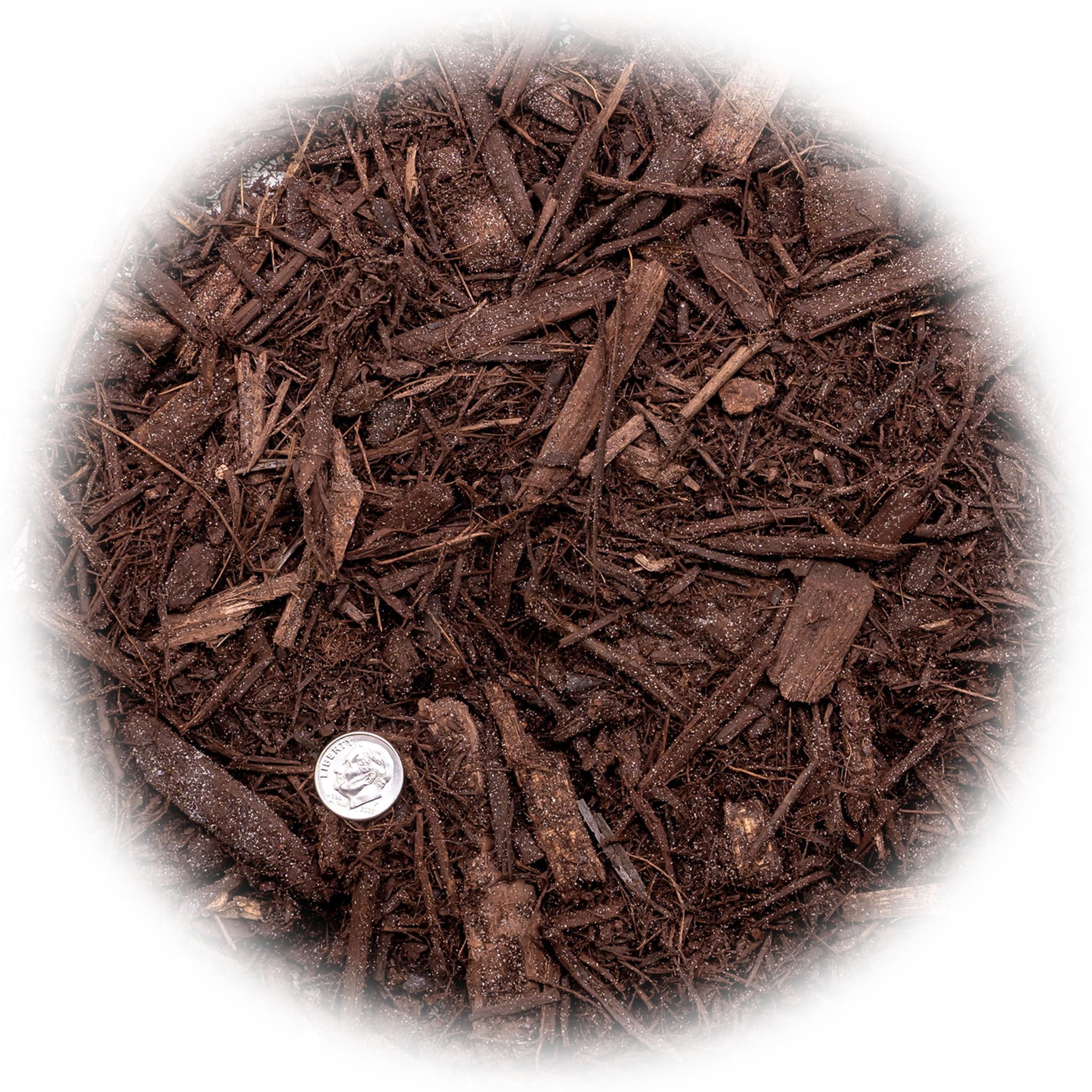 Gardenera Labs Premium Brown Mulch for Indoor and Outdoor Plants (Brown, 32 fl oz) c029p