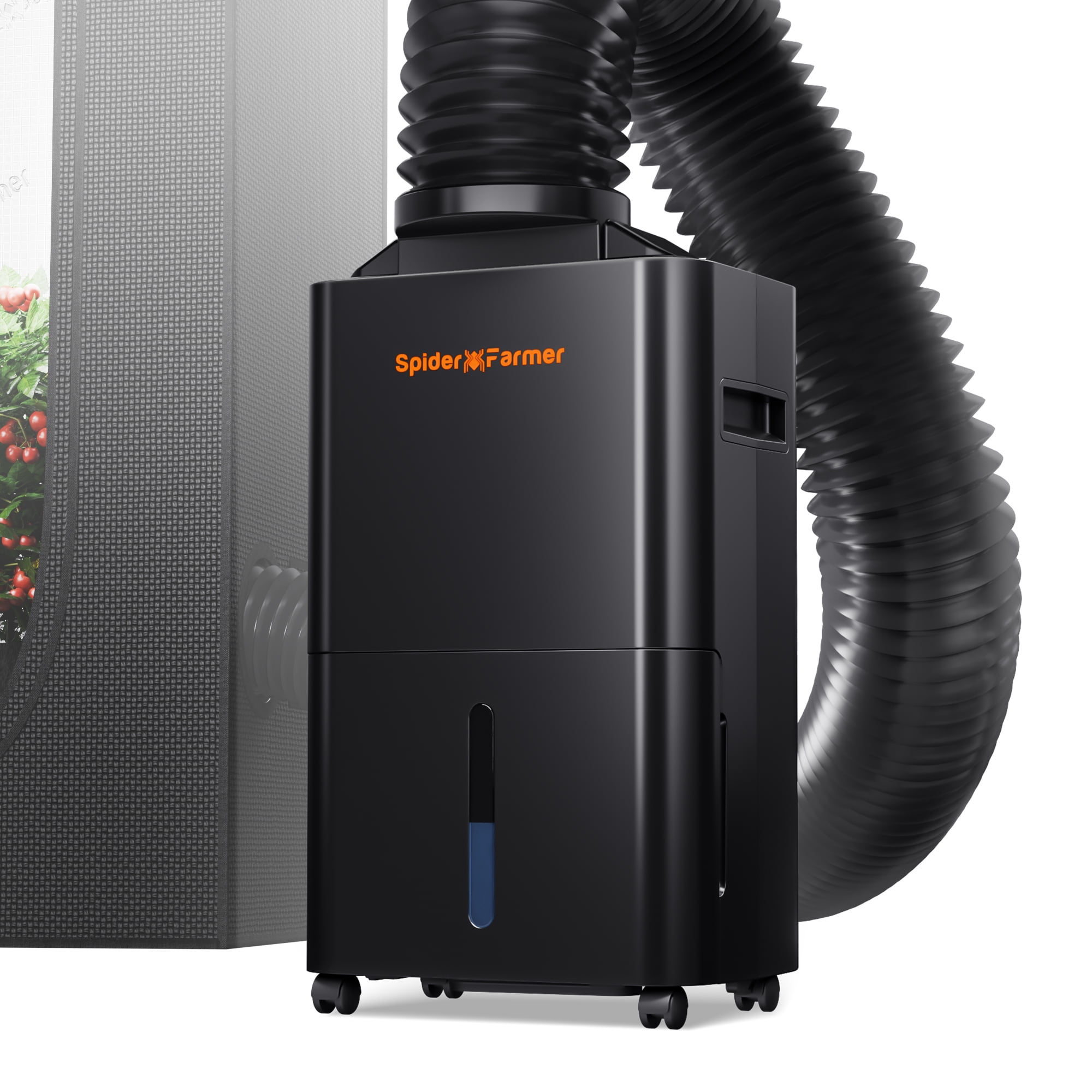 Spider Farmer 32 Pint Dehumidifier with Continuous Drain Hose for Grow Tents and Indoor Gardens (Black, 32 Pint) b0huz