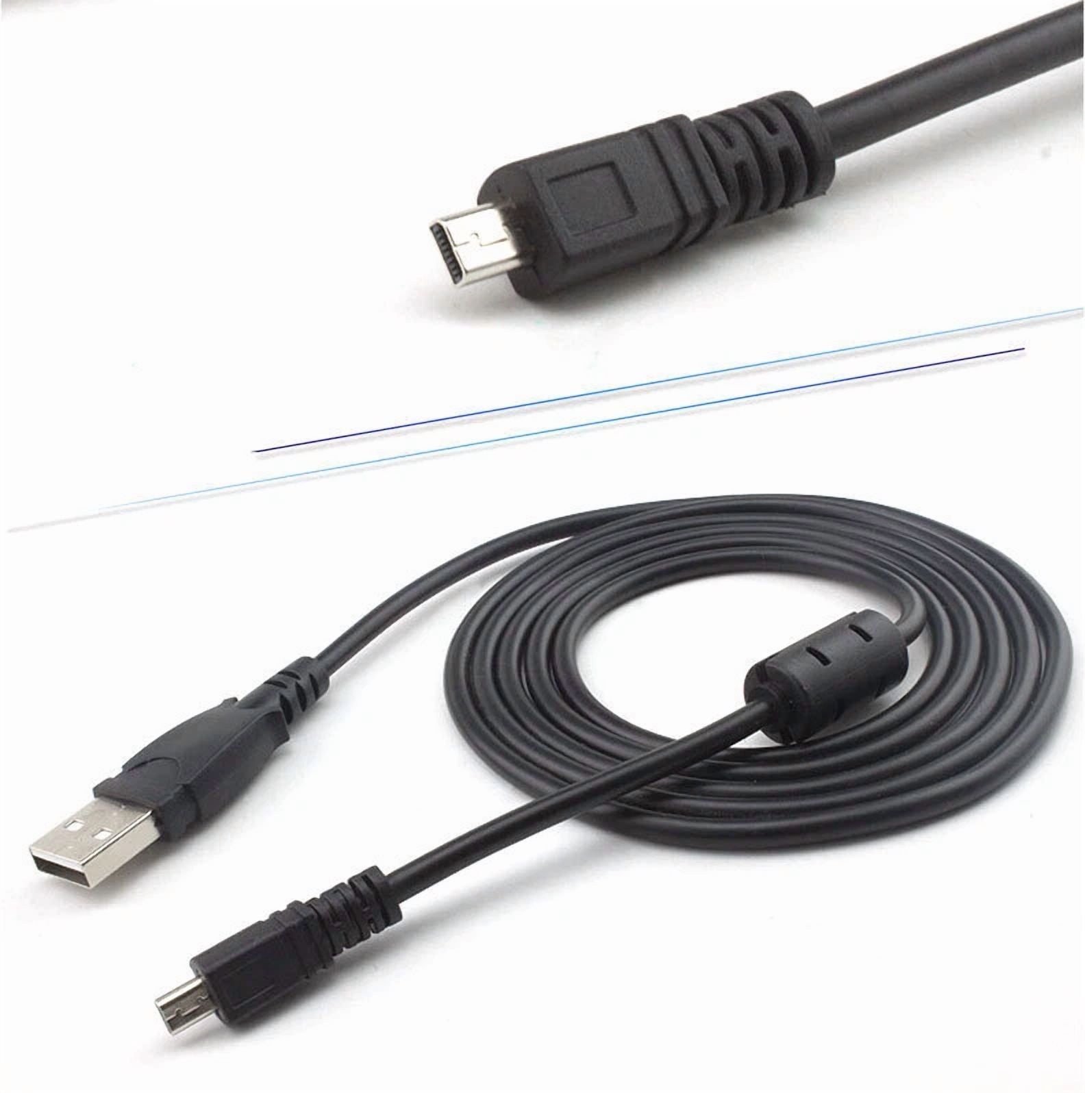 Rhea USB 2.0 Data Sync Cable for Nikon Coolpix L320 Digital Camera (Black, 3 ft) p5ehx