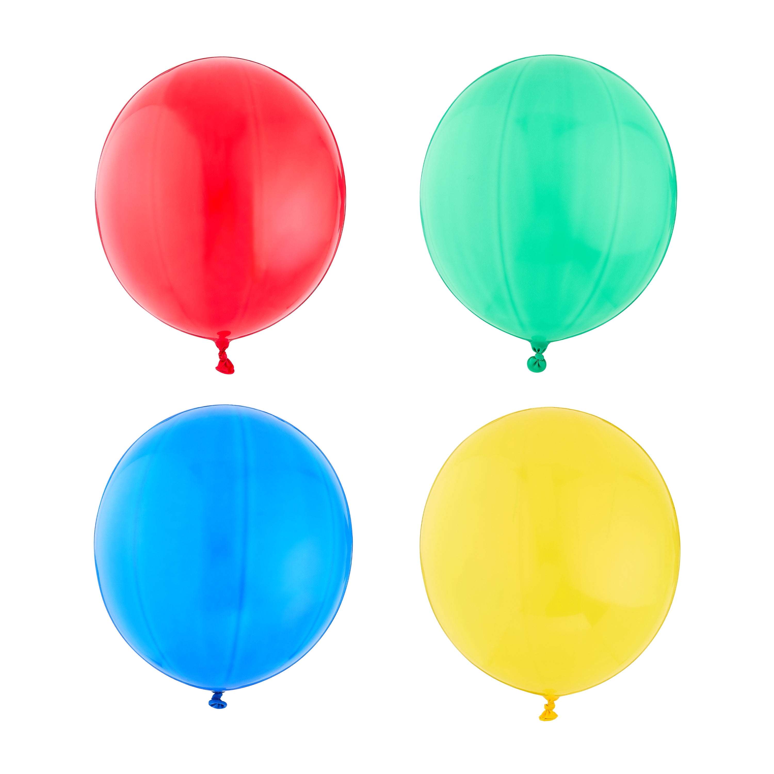 Way To Celebrate Punch Balloons for Party Favors and Games (Assorted Colors, 4 Count) lujgo