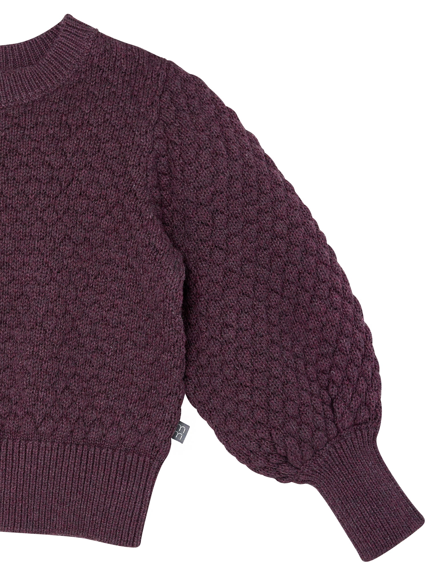 Modern Moments by Gerber Toddler Girl Puff Sleeve Sweater (Pink, 5T) fq2ih