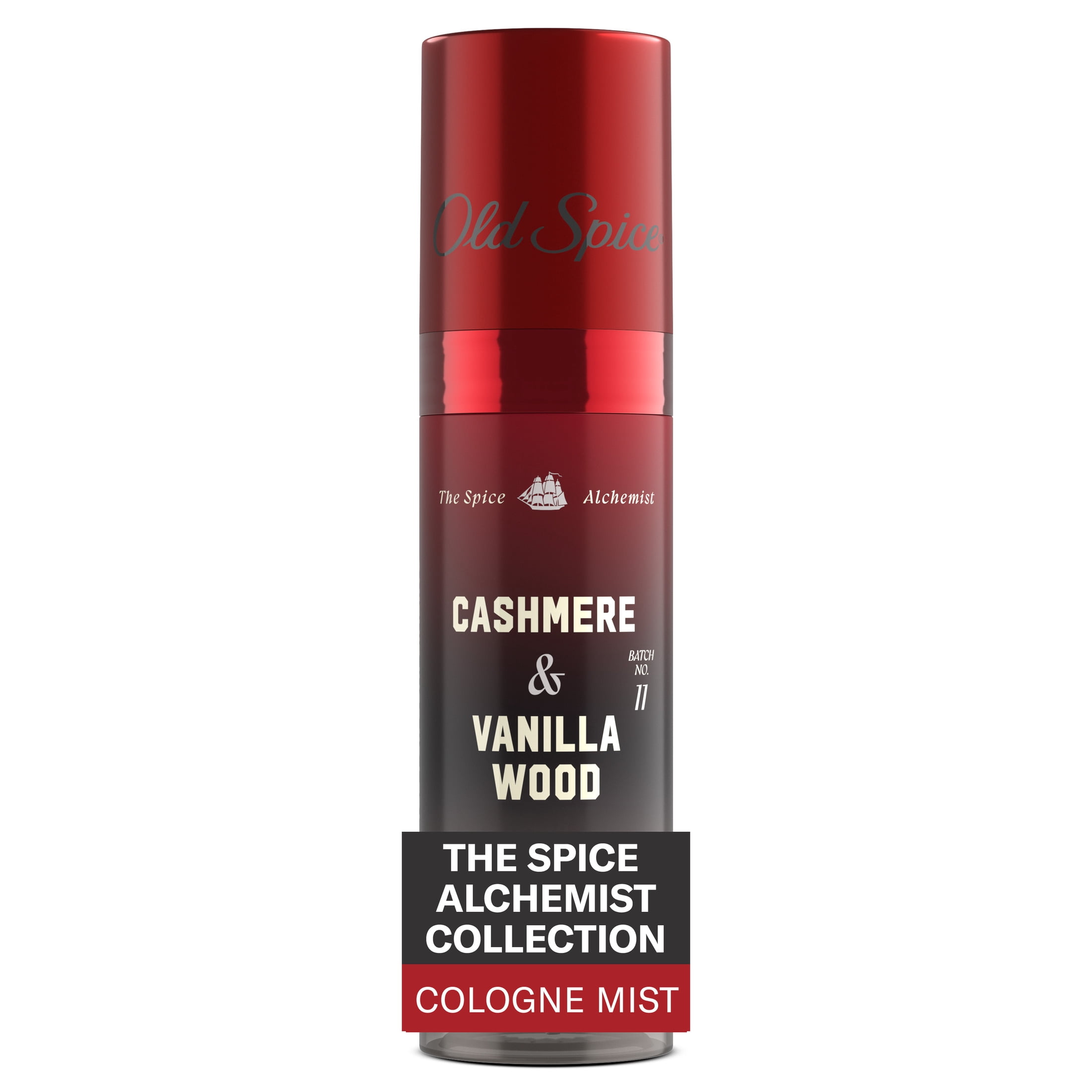 Old Spice Cologne Mist for Men, The Spice Alchemist Collection, Cashmere and Vanilla Wood (3.8 oz) kqtyn
