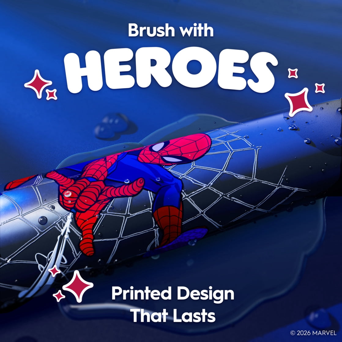 Oral-B iO Kids Rechargeable Electric Toothbrush (Spiderman, 1 Count) 8n2ra