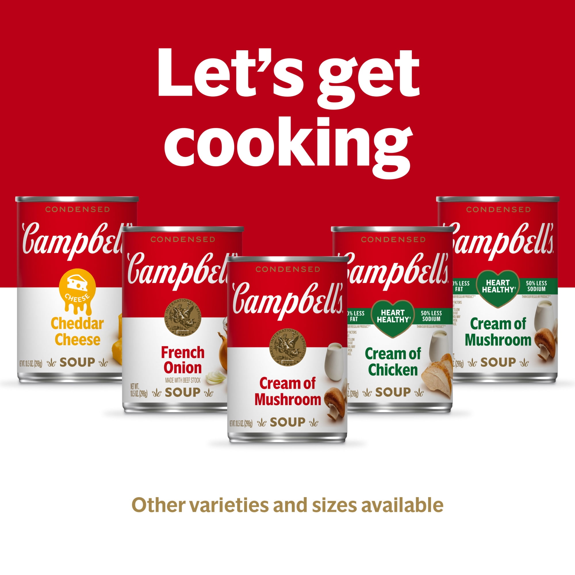 Campbell's Condensed Cream of Mushroom Soup (10.5 oz) 214rm