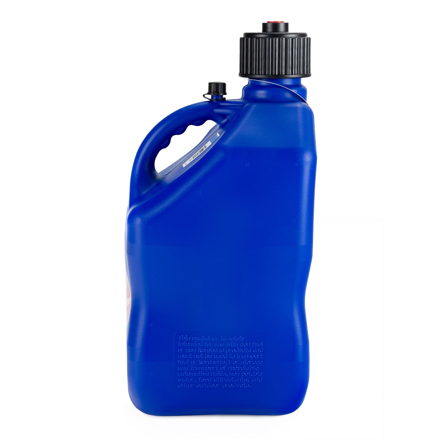 VP Racing Fuels Motorsport Utility Jug with 14 in Standard Hose (Blue, 5.5 gal) 9b5nh
