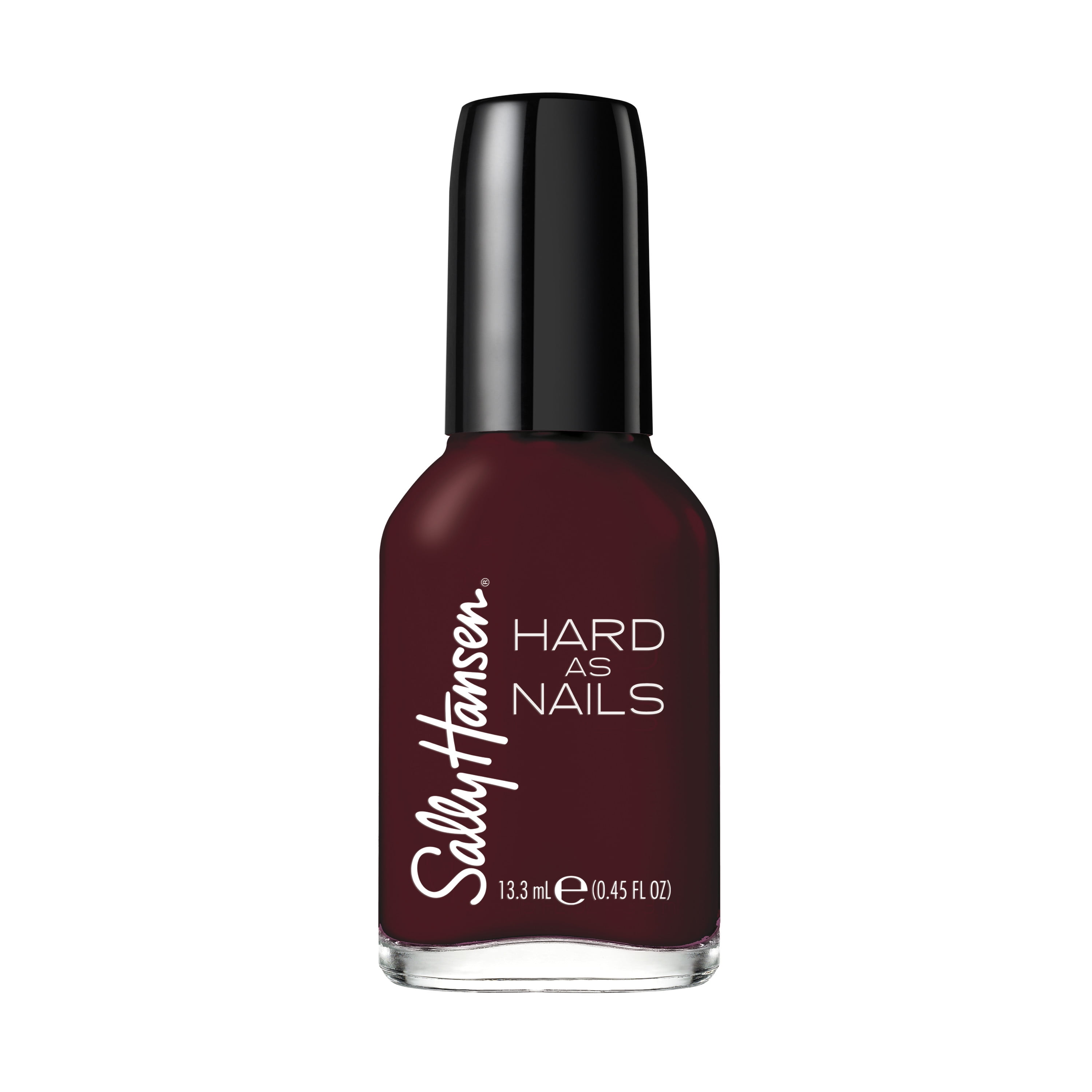 Sally Hansen Hard as Nails Nail Polish, Long-lasting Chip-resistant Formula (Garnet Attention, 0.45 fl oz) qrqbe