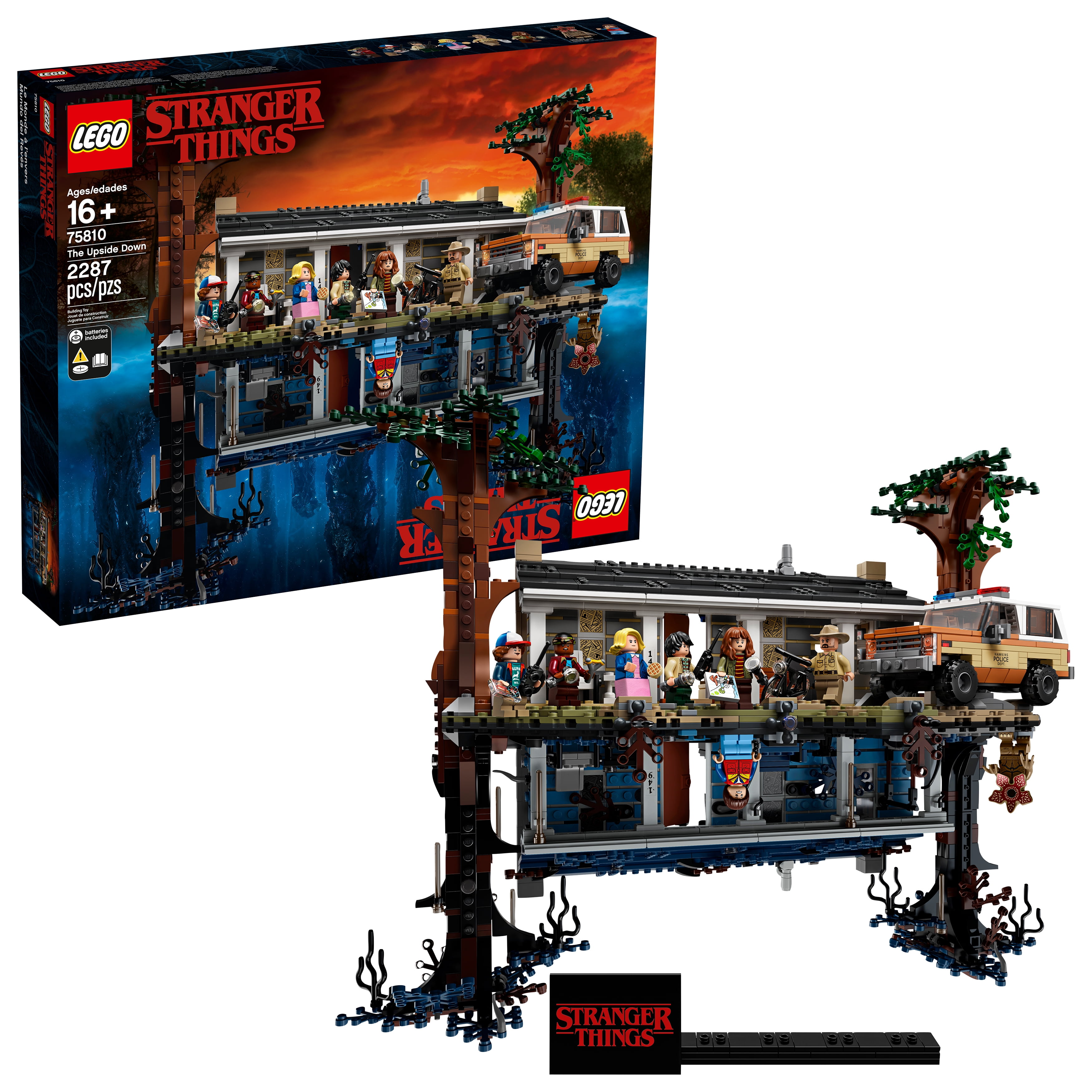 LEGO Stranger Things The Upside Down 75810 Byers' House Model Building Set (2287 Pieces) oa35w