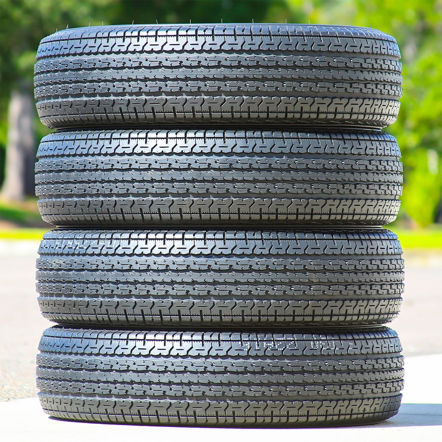 Power King Towmax Vanguard ST235/80R16 Trailer Tire (10 Ply, Load Range E) 97b0d